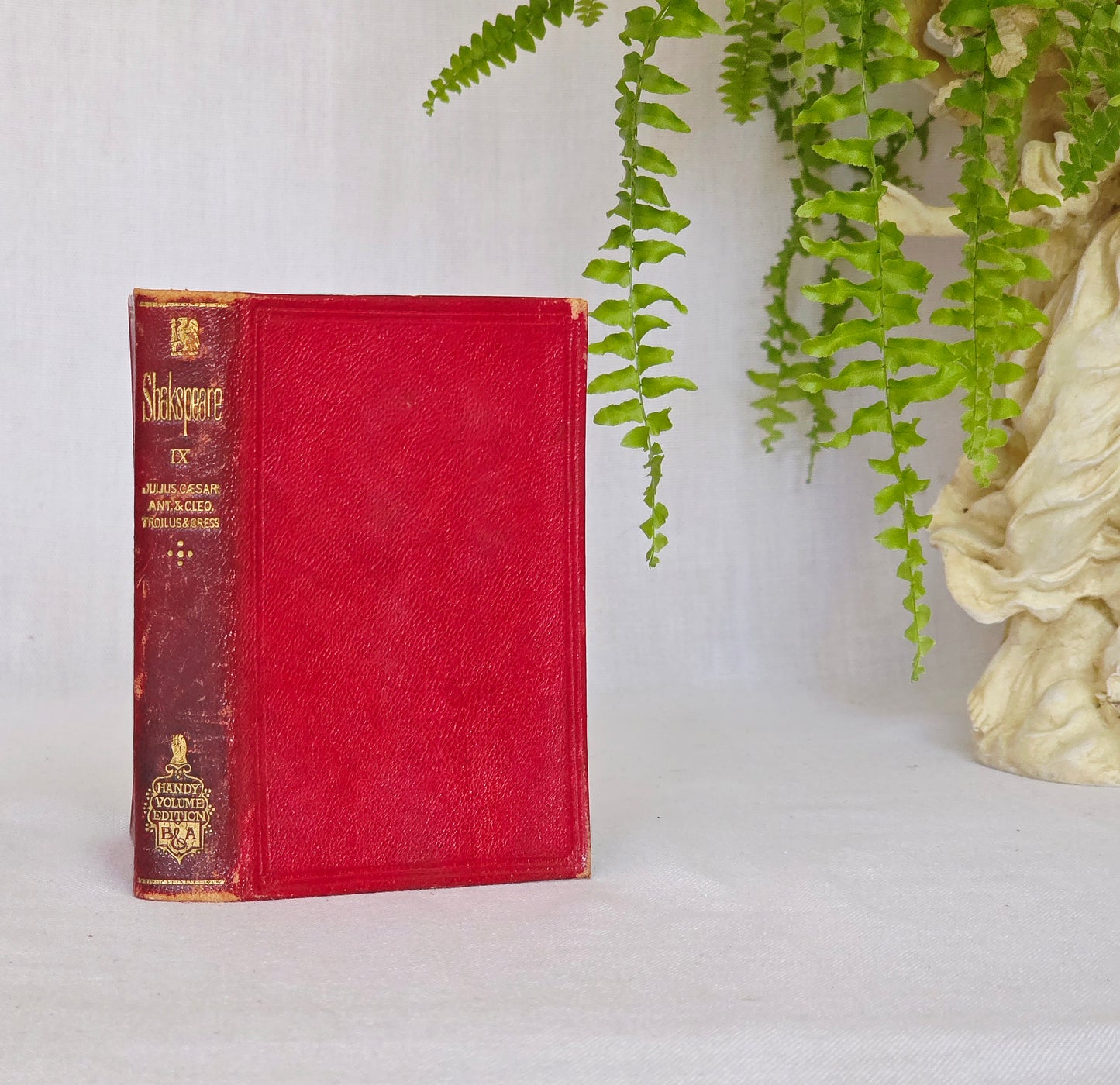 1880s Julius Caesar and Two Other Plays by William Shakespeare - Antique Pocket Edition