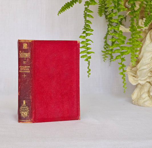1880s Julius Caesar and Two Other Plays by William Shakespeare - Antique Pocket Edition