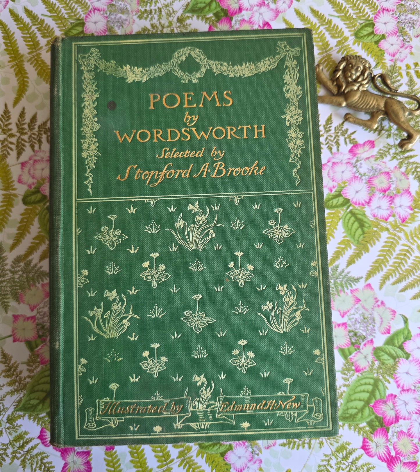 1907 Poems by William Wordsworth : Illustrated Antique Book