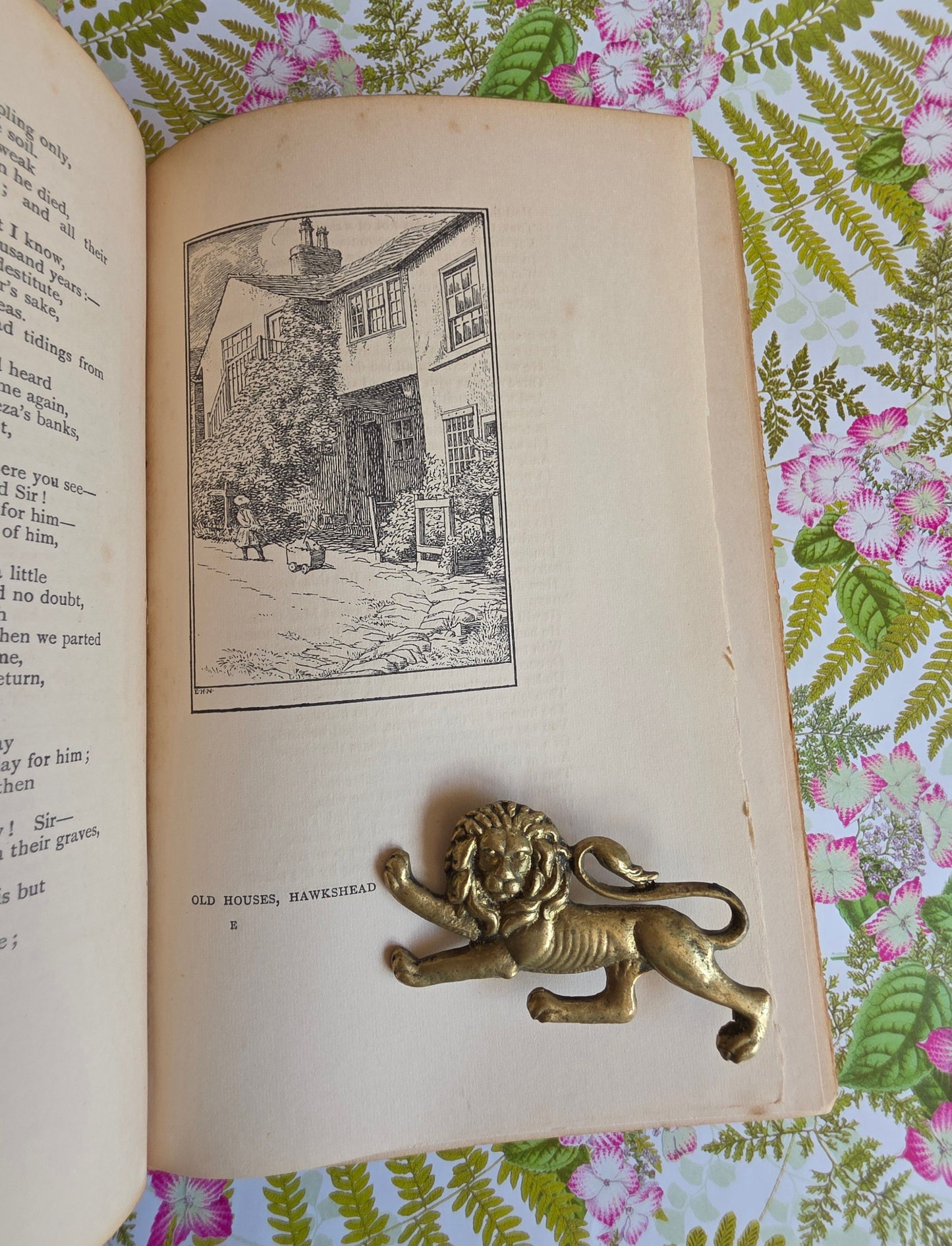 1907 Poems by William Wordsworth : Illustrated Antique Book