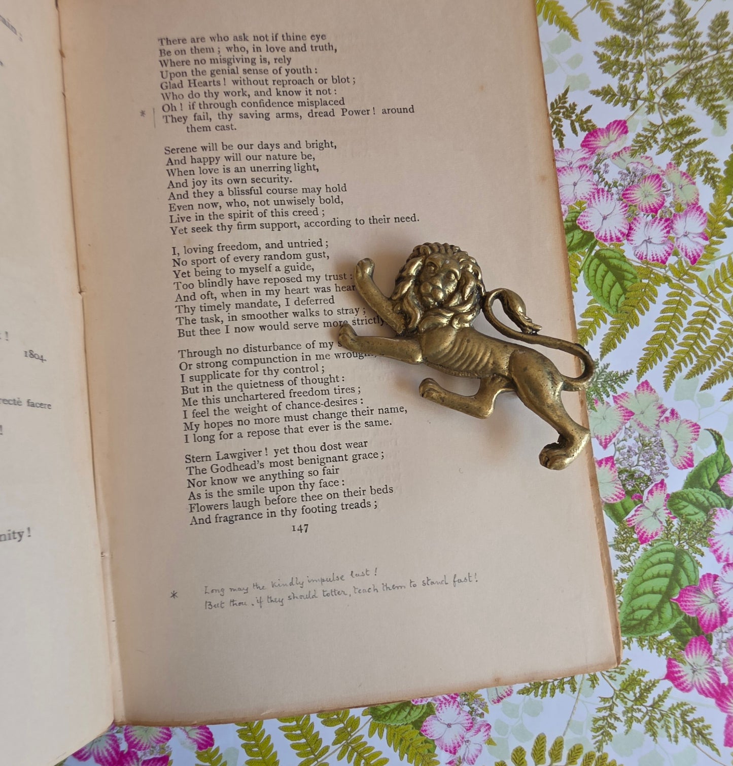 1907 Poems by William Wordsworth : Illustrated Antique Book
