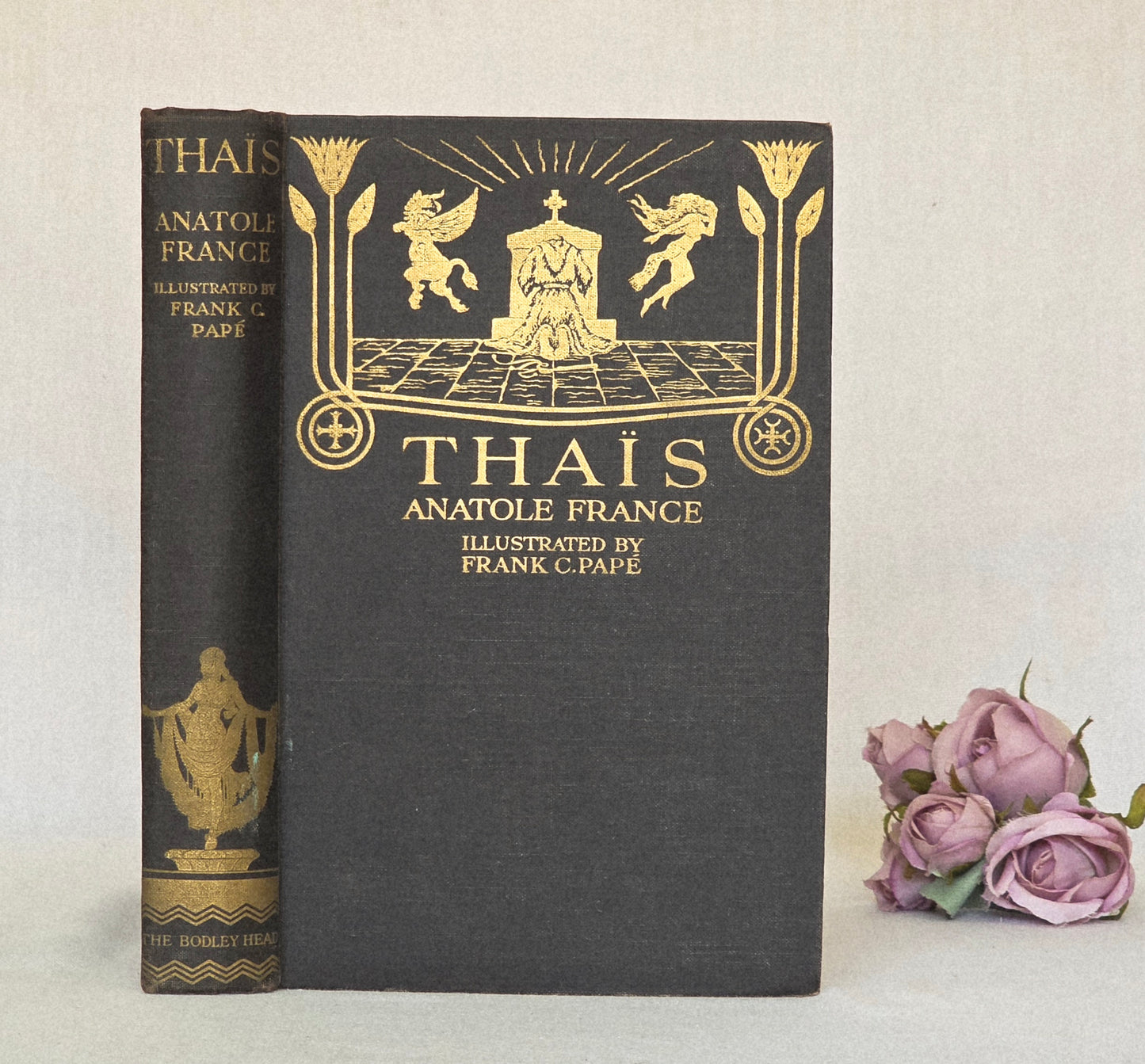 1930 Thaïs by Anatole France - Frank C Papé Illustrated Antique Book