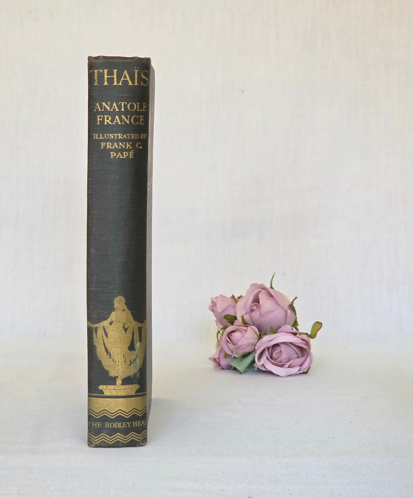 1930 Thaïs by Anatole France - Frank C Papé Illustrated Antique Book