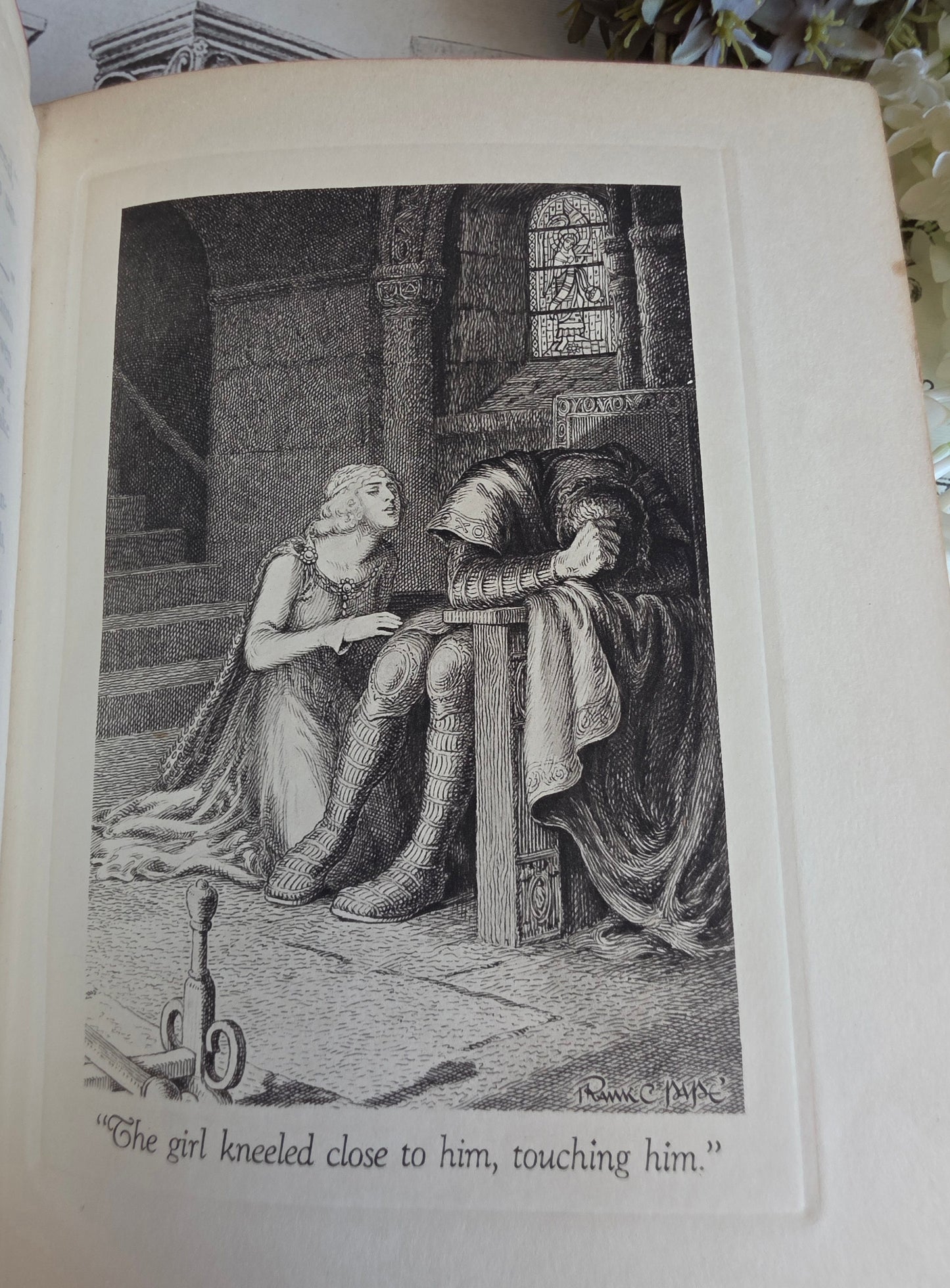 1930 Domnei by James Branch Cabell - Frank C Papé Illustrated Antique Book
