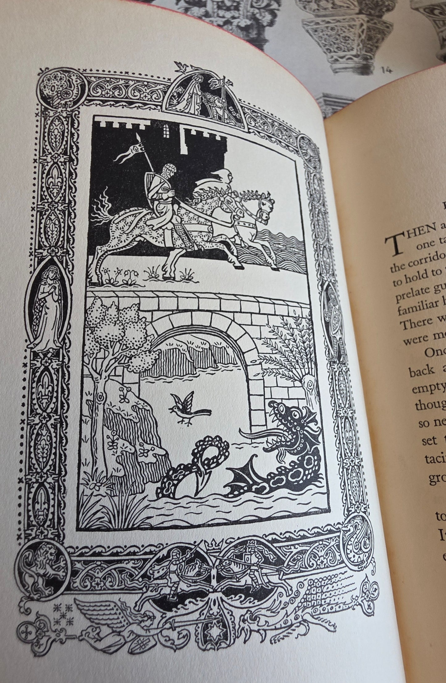 1930 Domnei by James Branch Cabell - Frank C Papé Illustrated Antique Book