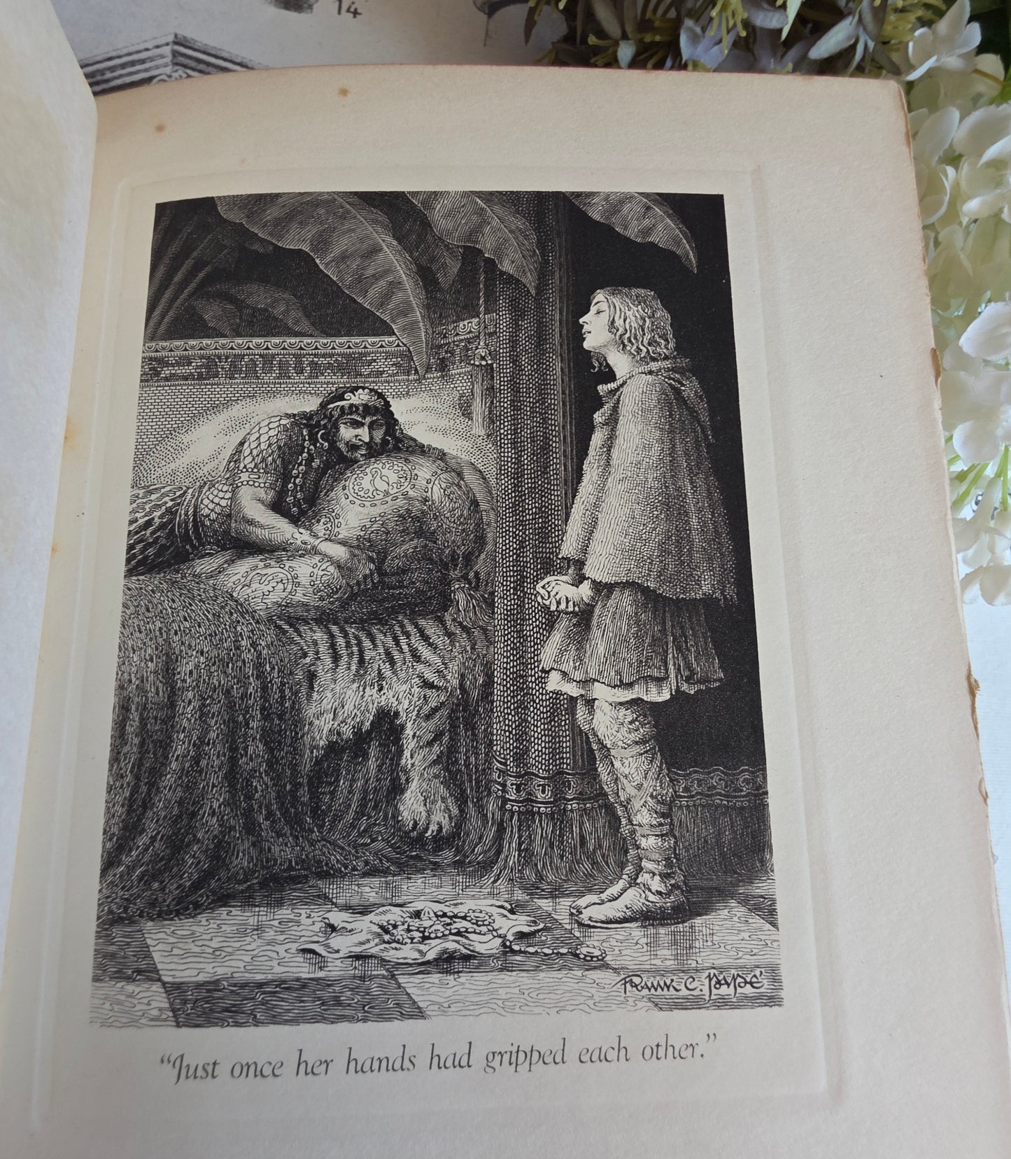 1930 Domnei by James Branch Cabell - Frank C Papé Illustrated Antique Book