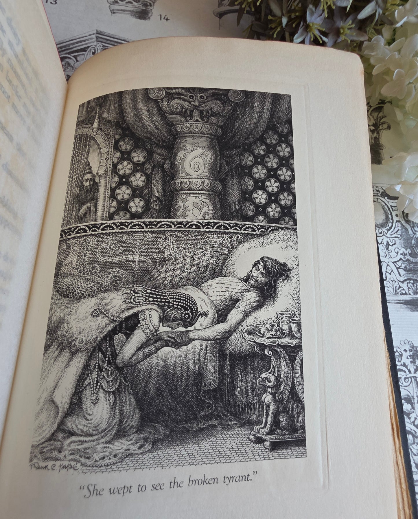 1930 Domnei by James Branch Cabell - Frank C Papé Illustrated Antique Book