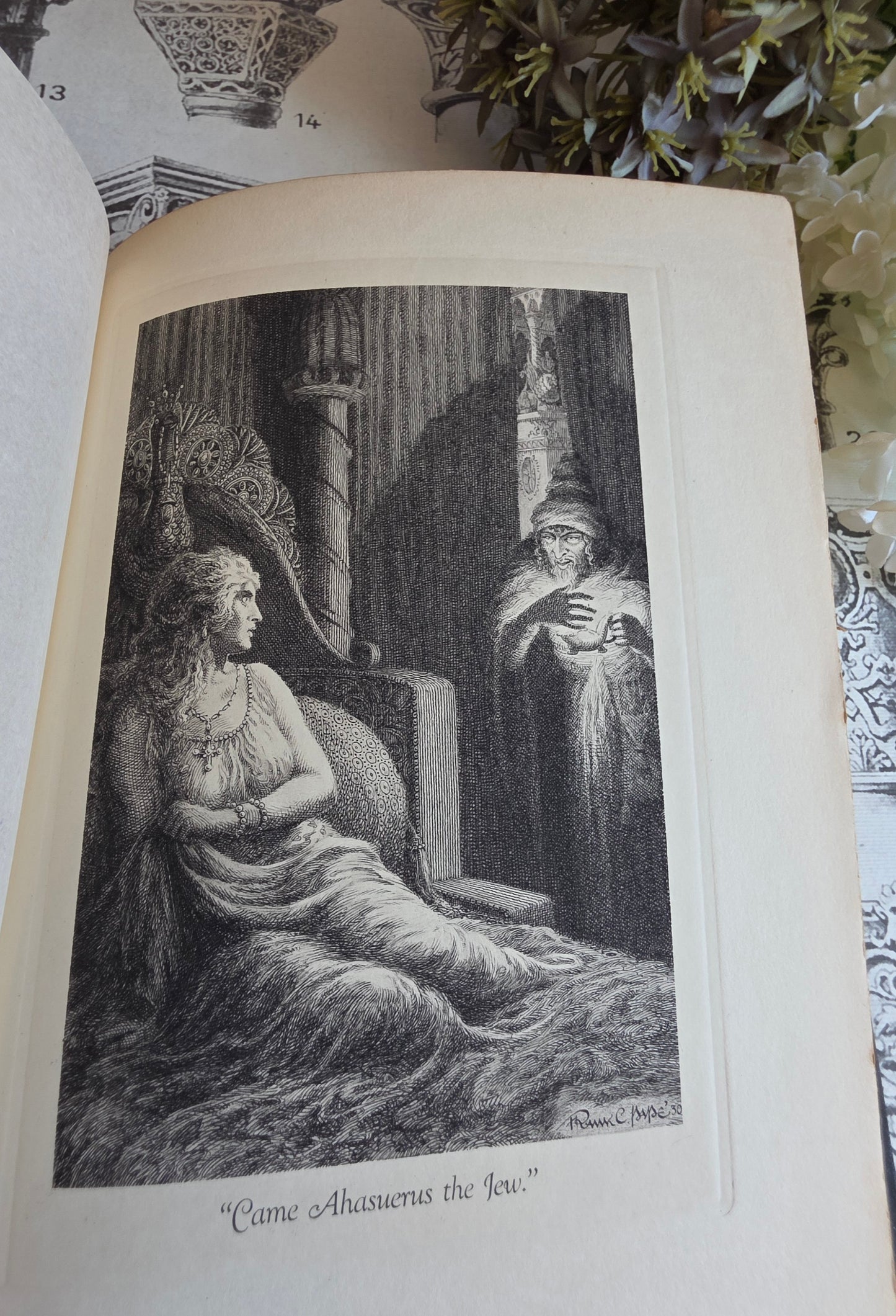 1930 Domnei by James Branch Cabell - Frank C Papé Illustrated Antique Book
