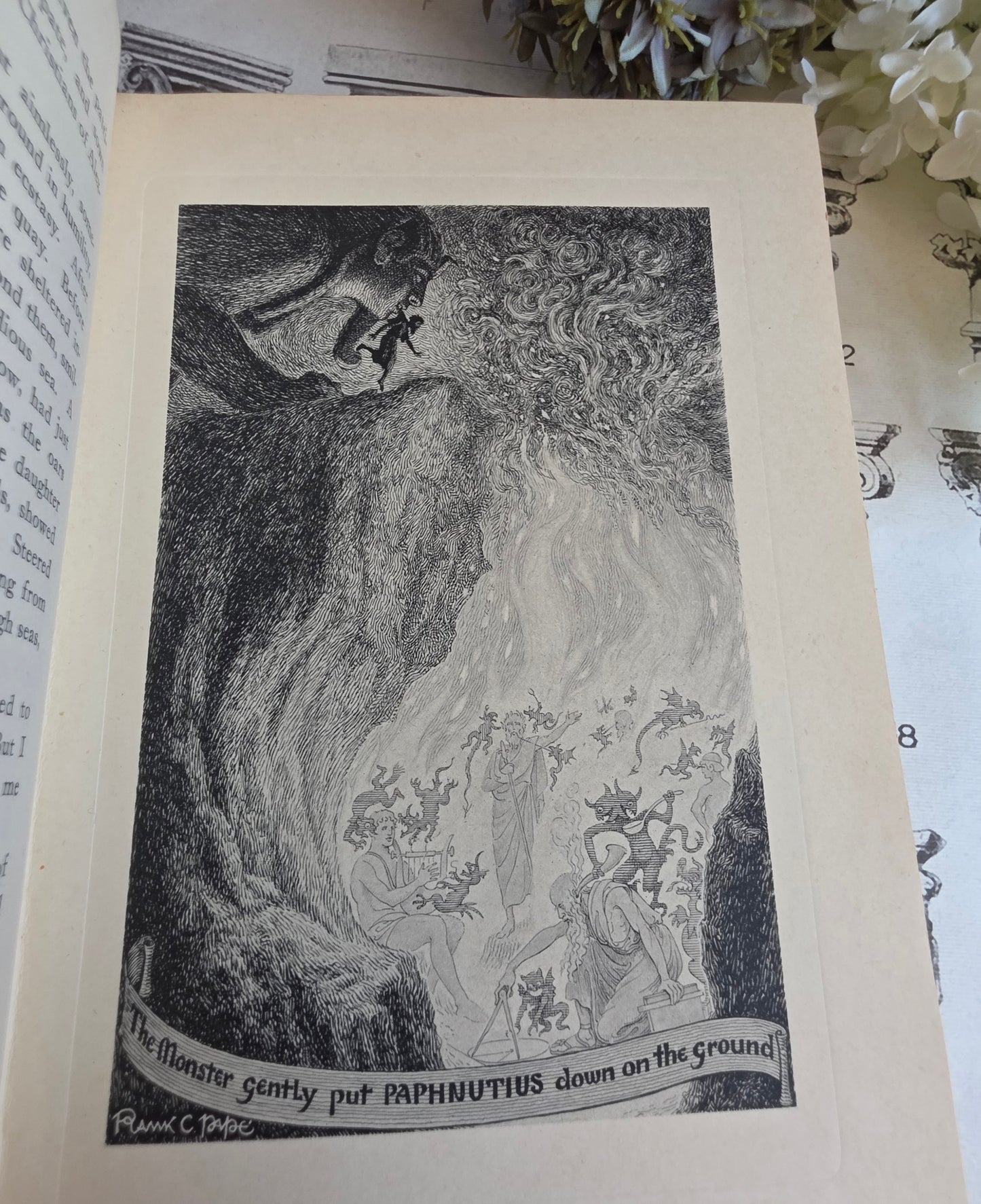 1930 Thaïs by Anatole France - Frank C Papé Illustrated Antique Book