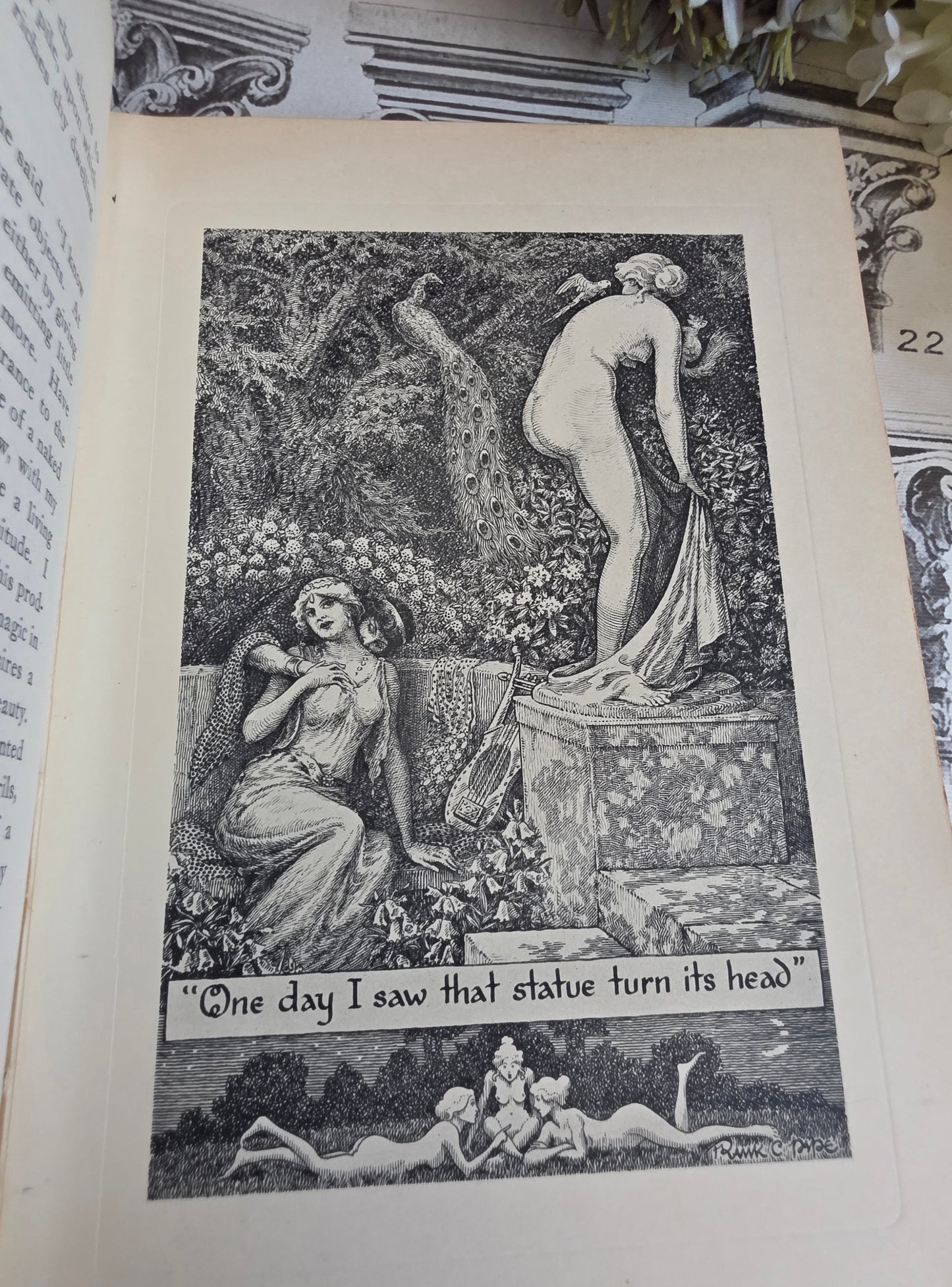 1930 Thaïs by Anatole France - Frank C Papé Illustrated Antique Book