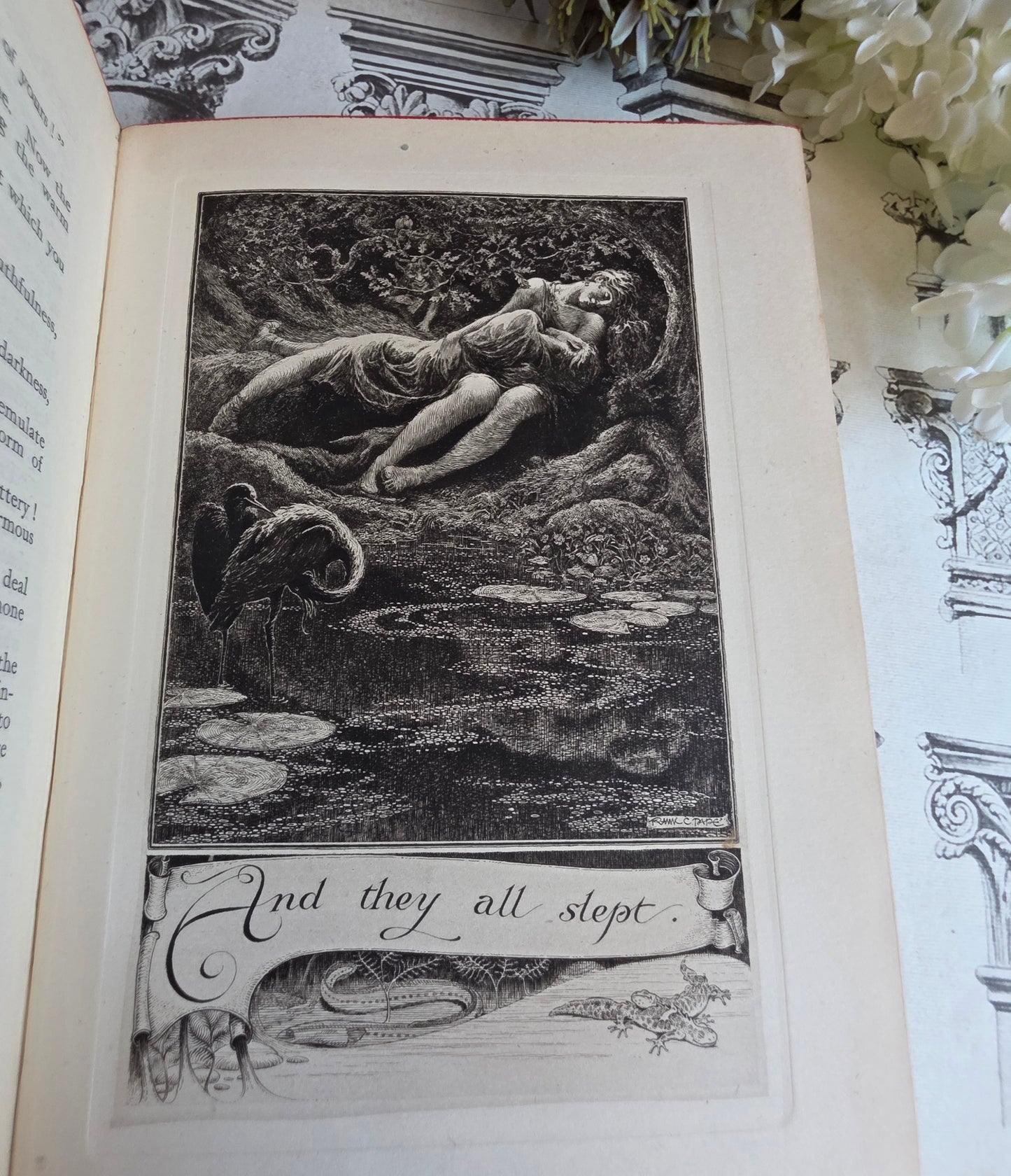 1921 Jurgen by James Brach Cabell / LIMITED EDITION Antique Book / Illustrations by Frank C. Papé