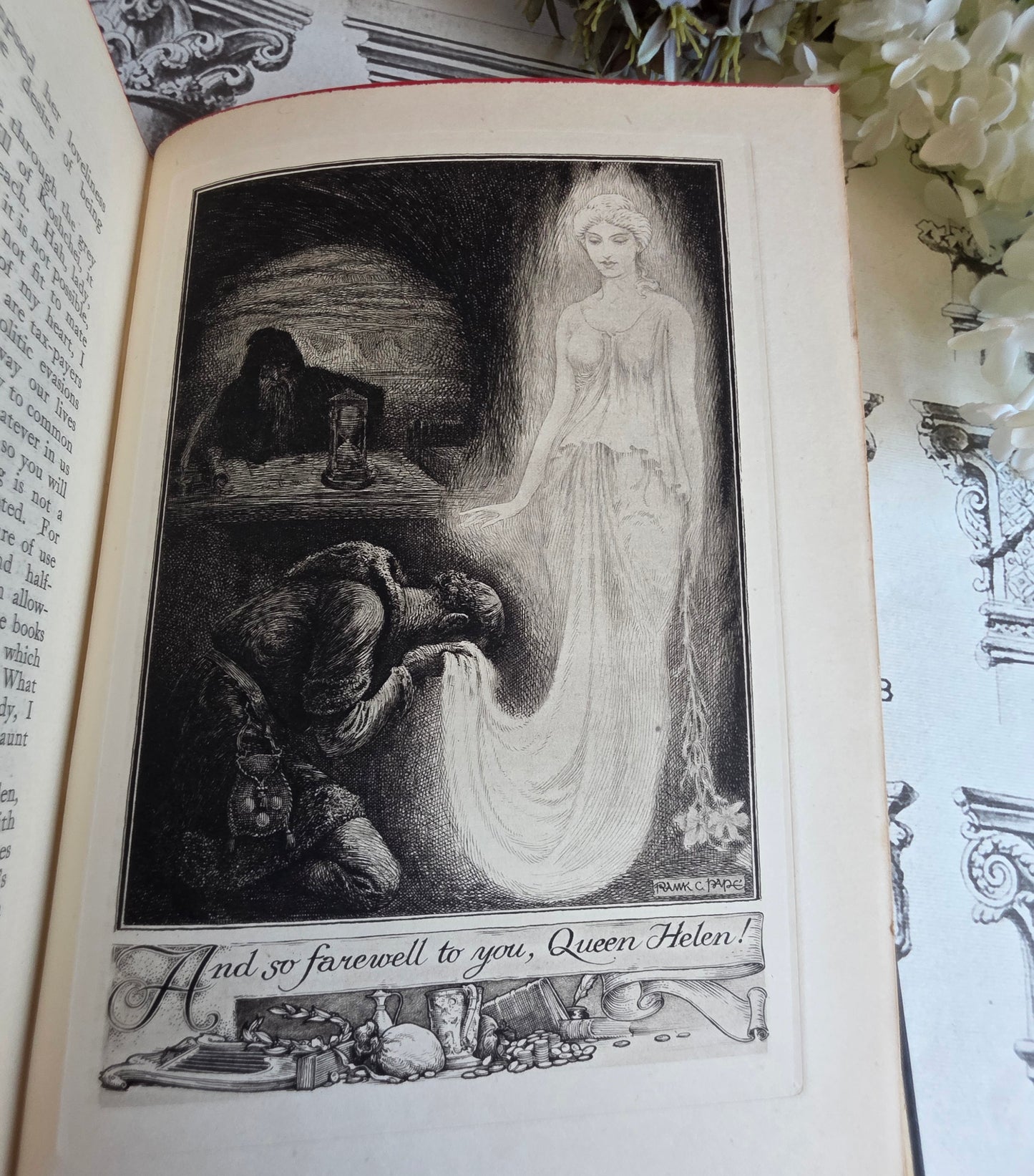 1921 Jurgen by James Brach Cabell / LIMITED EDITION Antique Book / Illustrations by Frank C. Papé