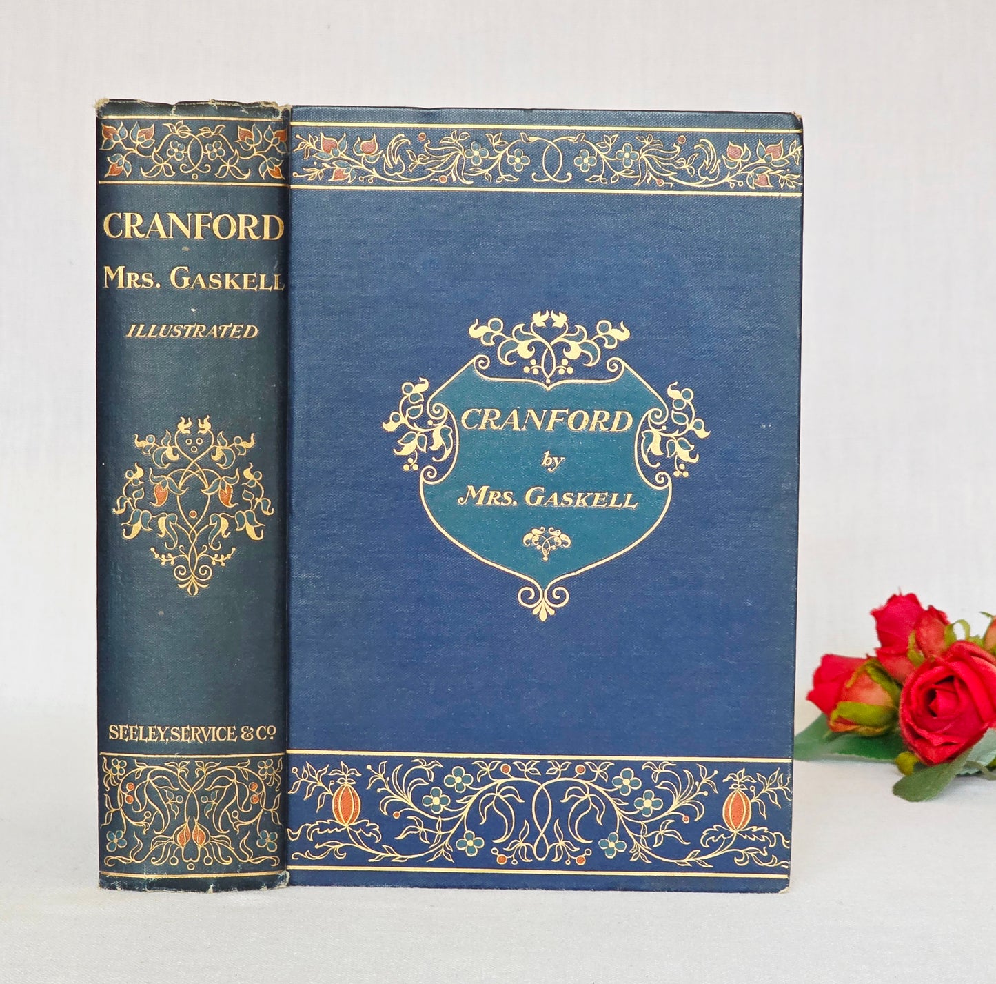 1913 Cranford by Mrs Gaskell - Illustrated Antique Book