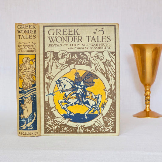 1913 Greek Wonder Tales - Illustrated Antique Book