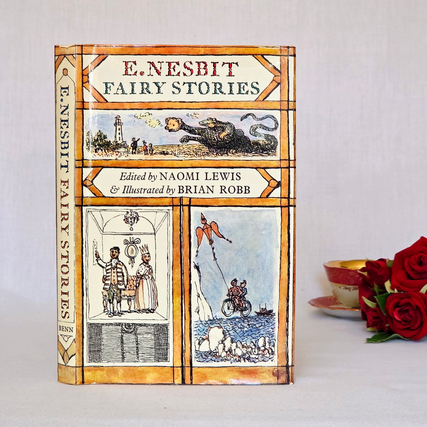 1977 E. Nesbit Fairy Stories - Scarce Vintage Book in Fine Condition