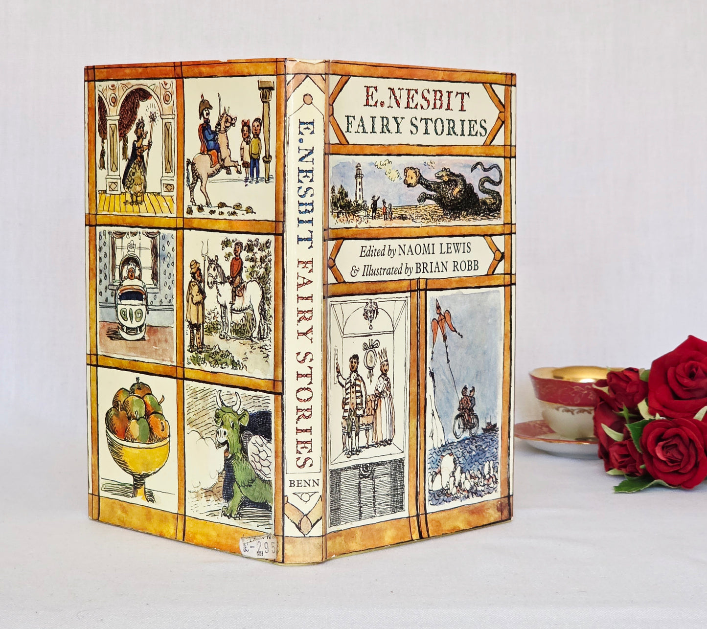 1977 E. Nesbit Fairy Stories - Scarce Vintage Book in Fine Condition