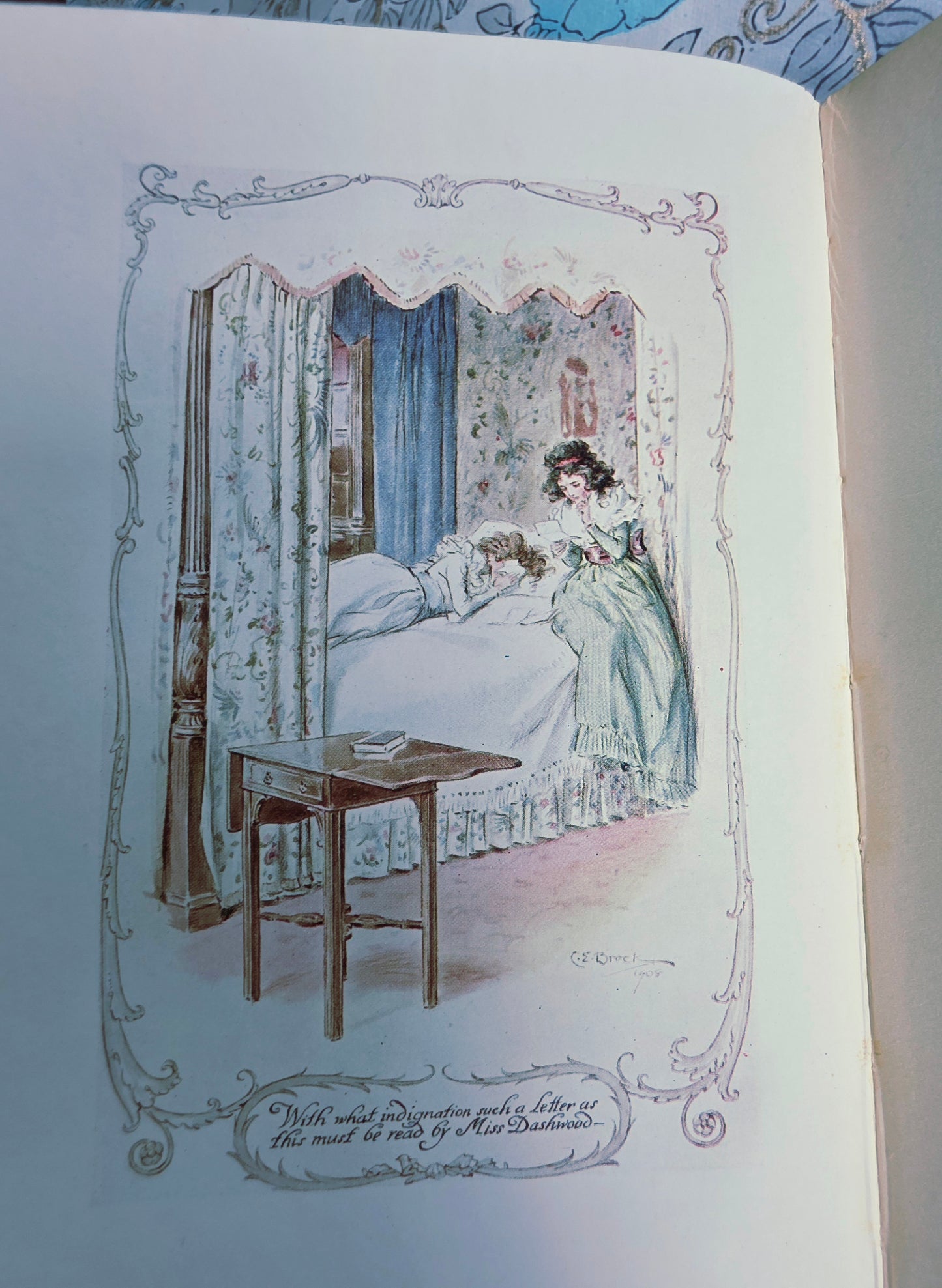 1922 Sense and Sensibility by Jane Austen - Illustrated Antique Book