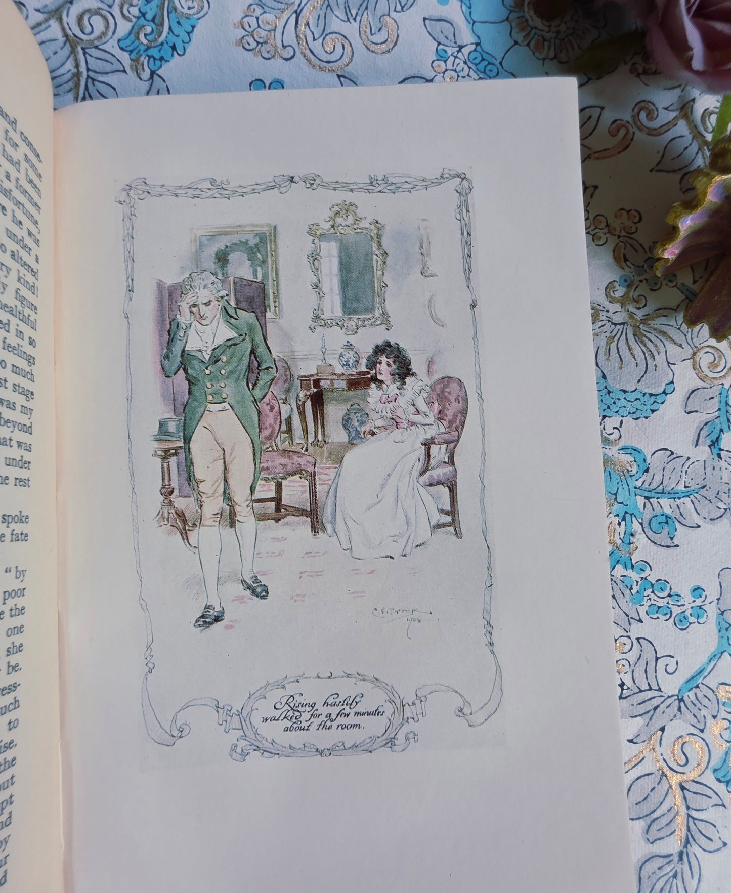1922 Sense and Sensibility by Jane Austen - Illustrated Antique Book