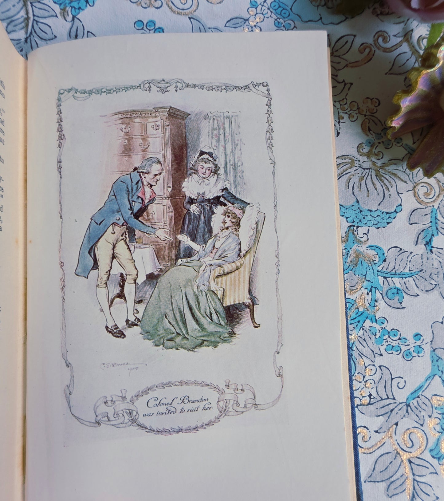 1922 Sense and Sensibility by Jane Austen - Illustrated Antique Book