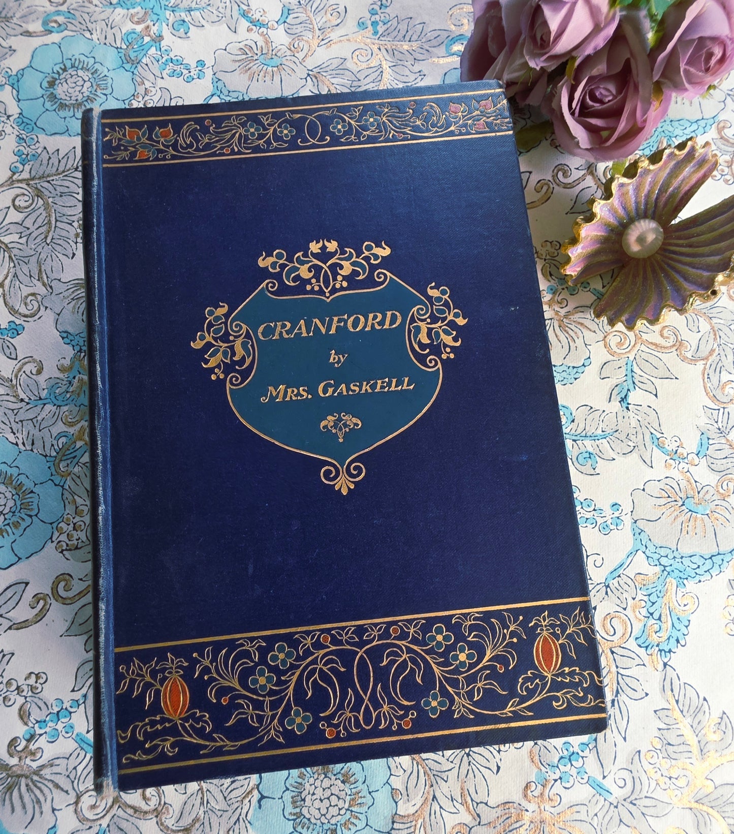 1913 Cranford by Mrs Gaskell - Illustrated Antique Book