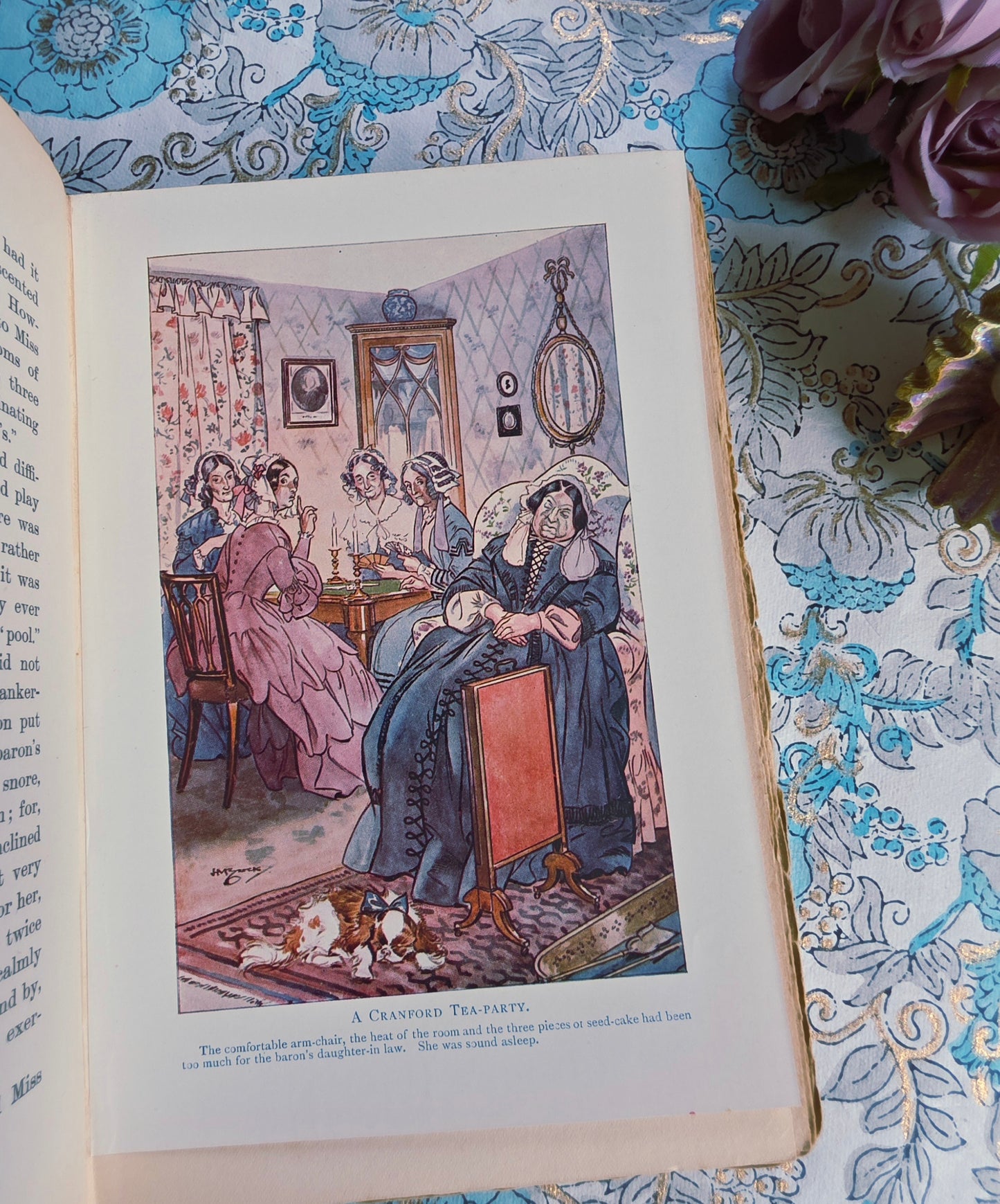 1913 Cranford by Mrs Gaskell - Illustrated Antique Book