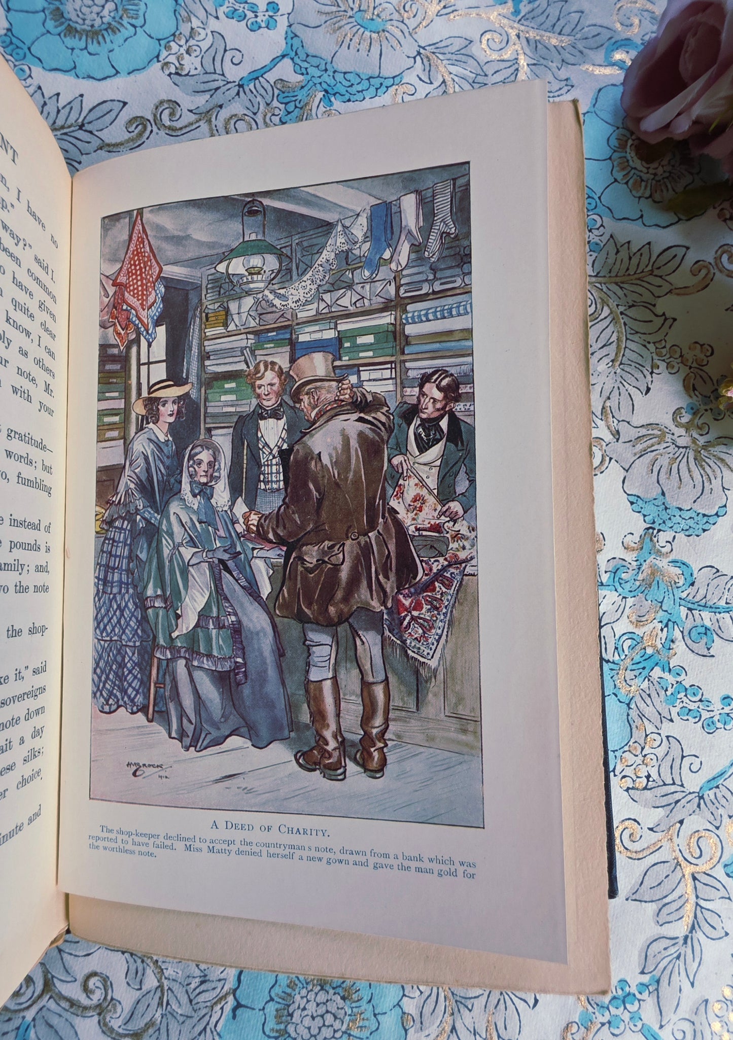 1913 Cranford by Mrs Gaskell - Illustrated Antique Book