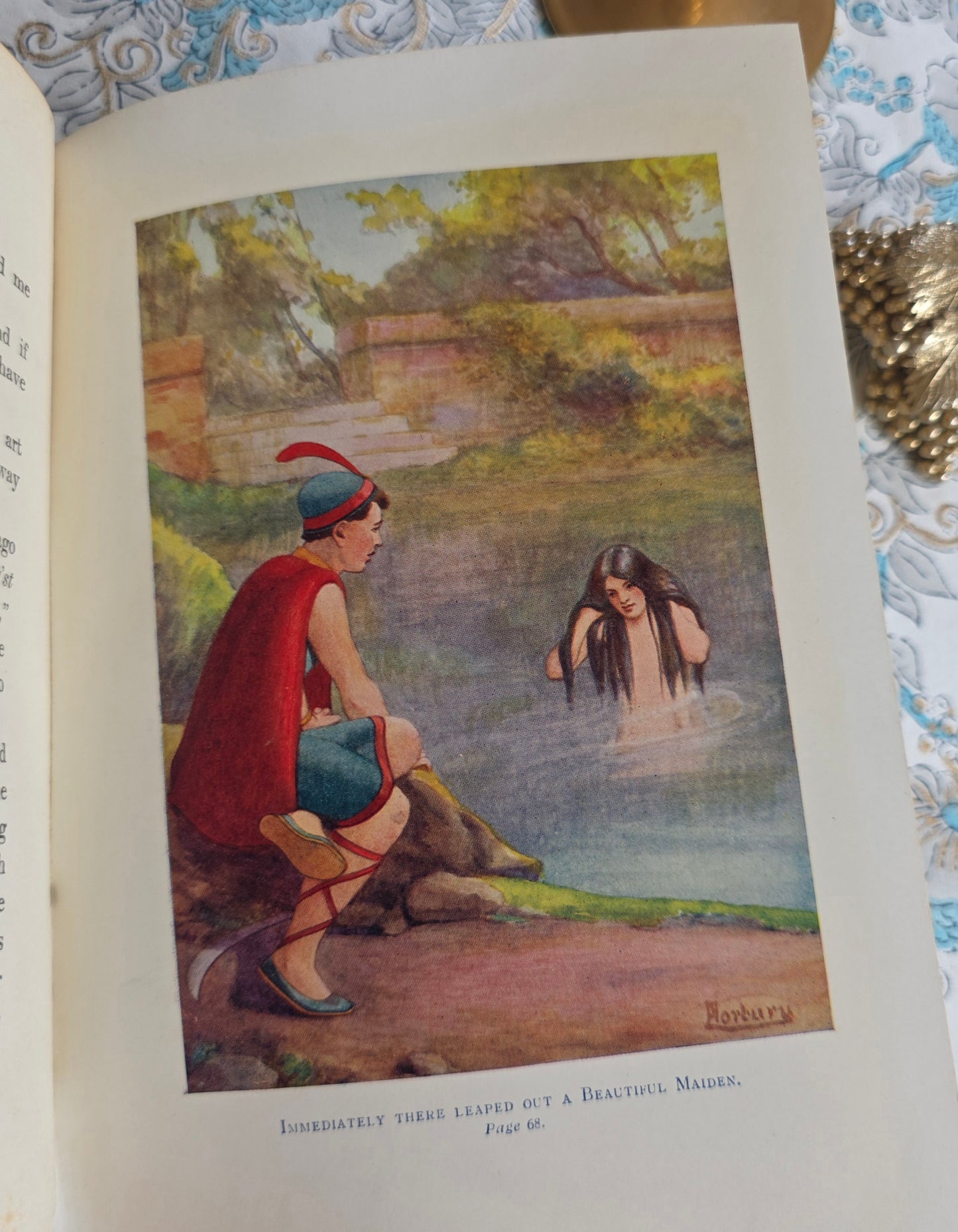 1913 Greek Wonder Tales - Illustrated Antique Book