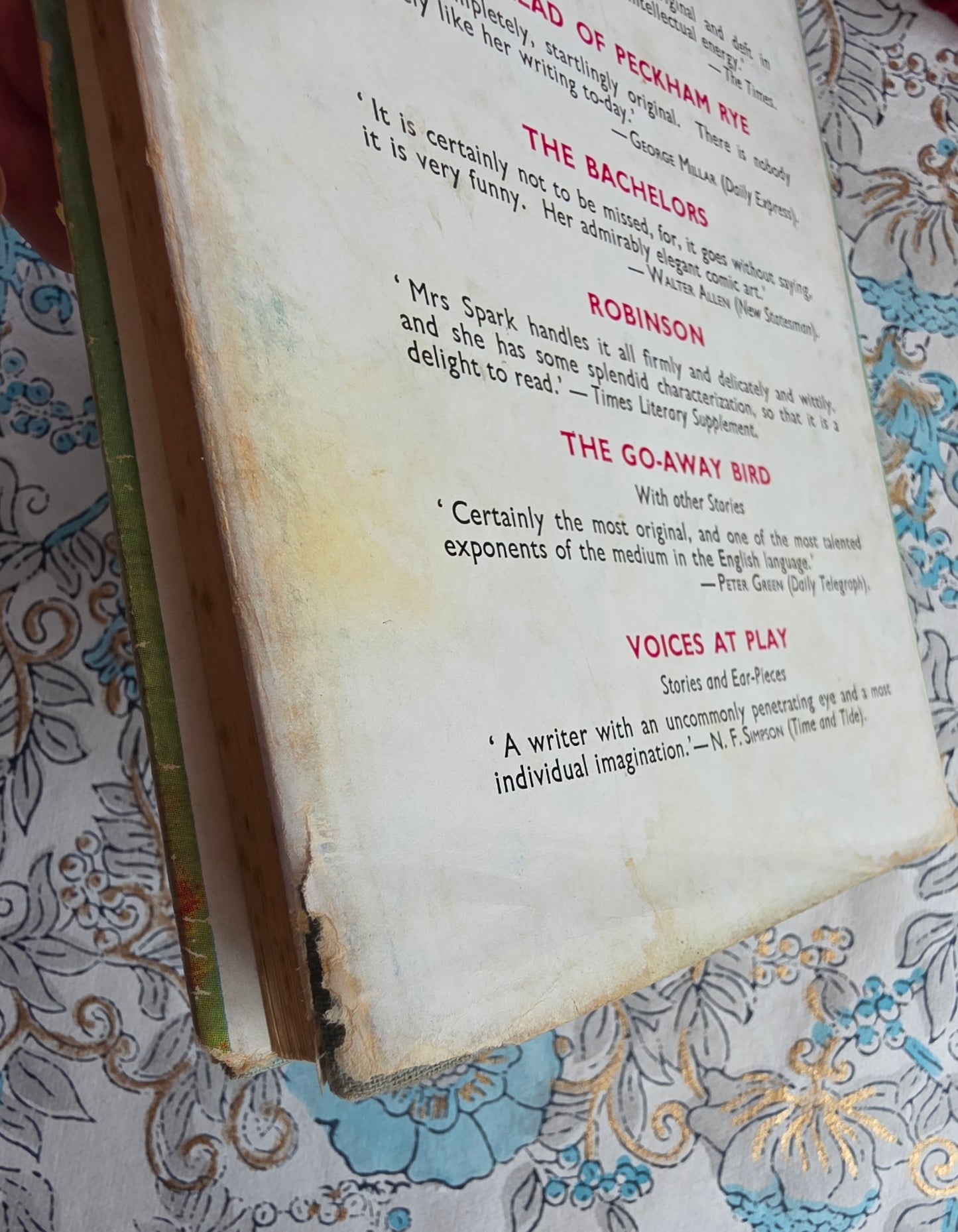 1961 First Edition - The Prime of Miss Jean Brodie by Muriel Spark - Vintage Book