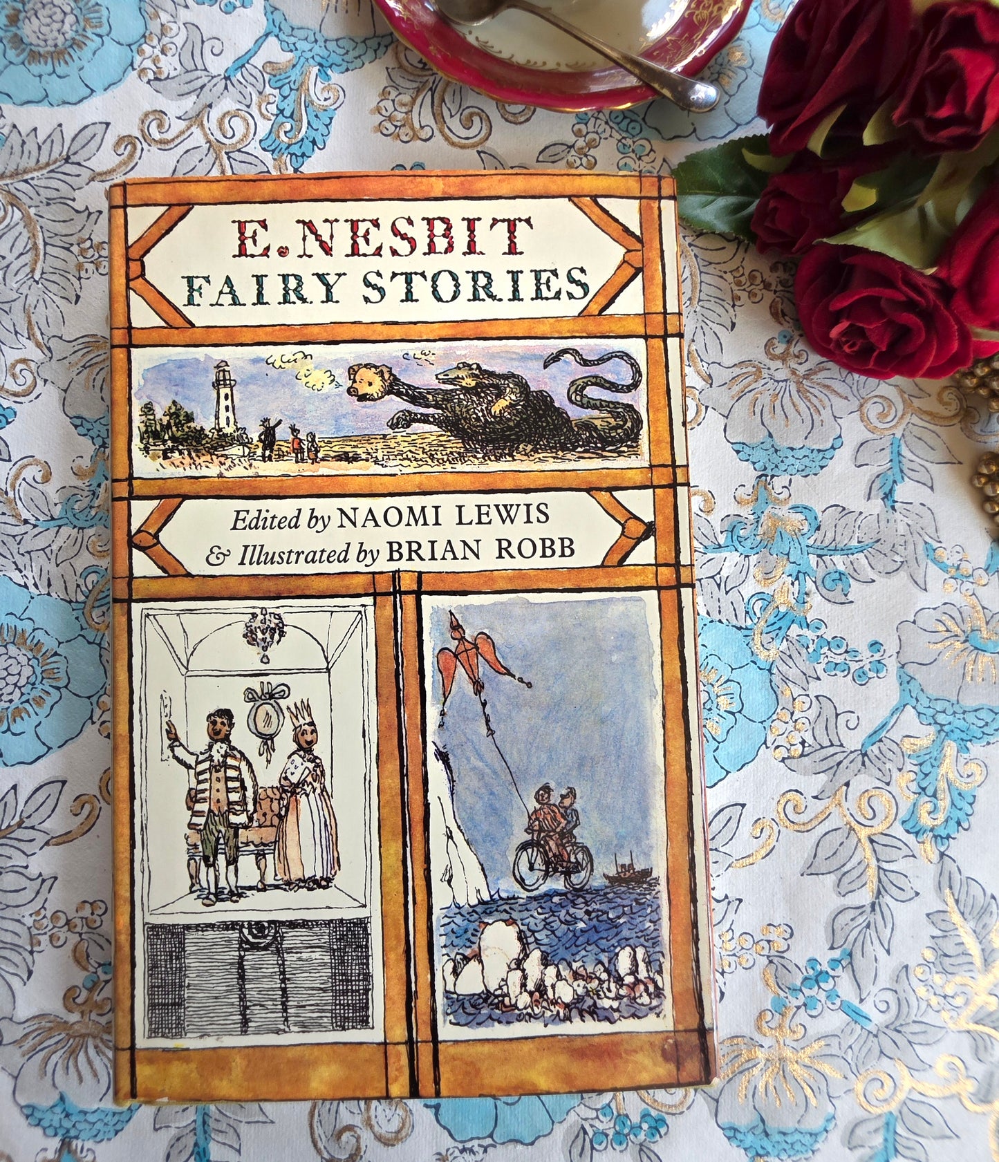 1977 E. Nesbit Fairy Stories - Scarce Vintage Book in Fine Condition