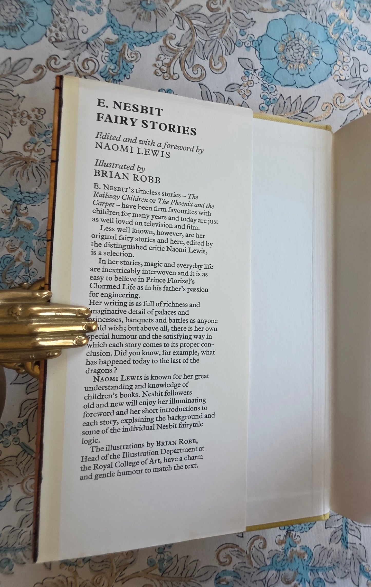 1977 E. Nesbit Fairy Stories - Scarce Vintage Book in Fine Condition