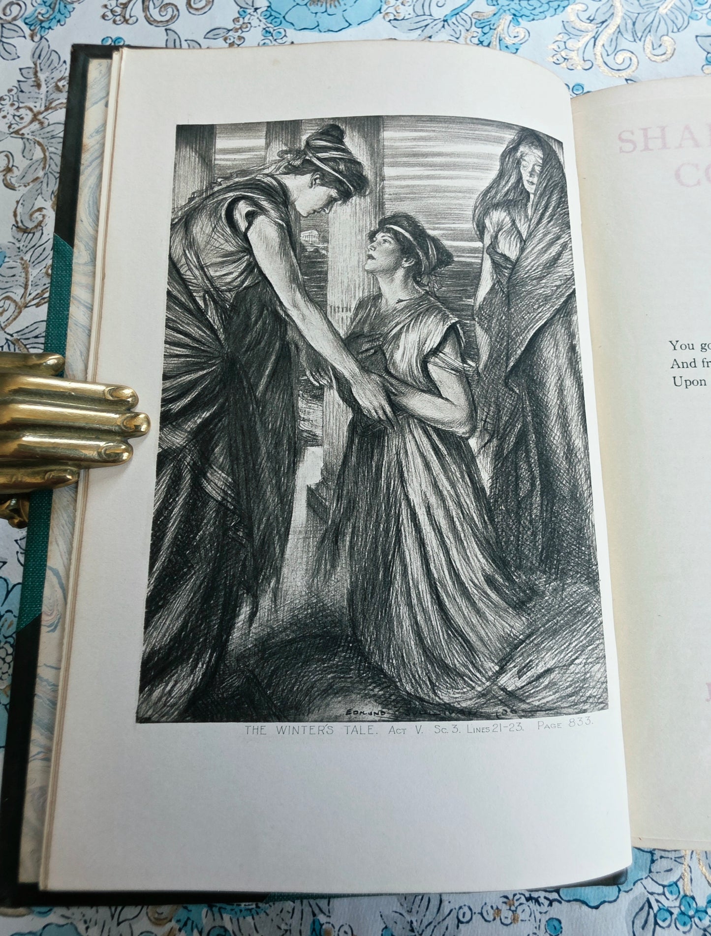 1911 Shakespeare's Comedies - Illustrated Antique Book