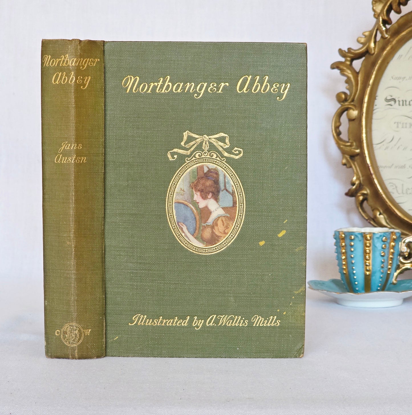 1910 Northanger Abbey by Jane Austen - Illustrated Antique Book