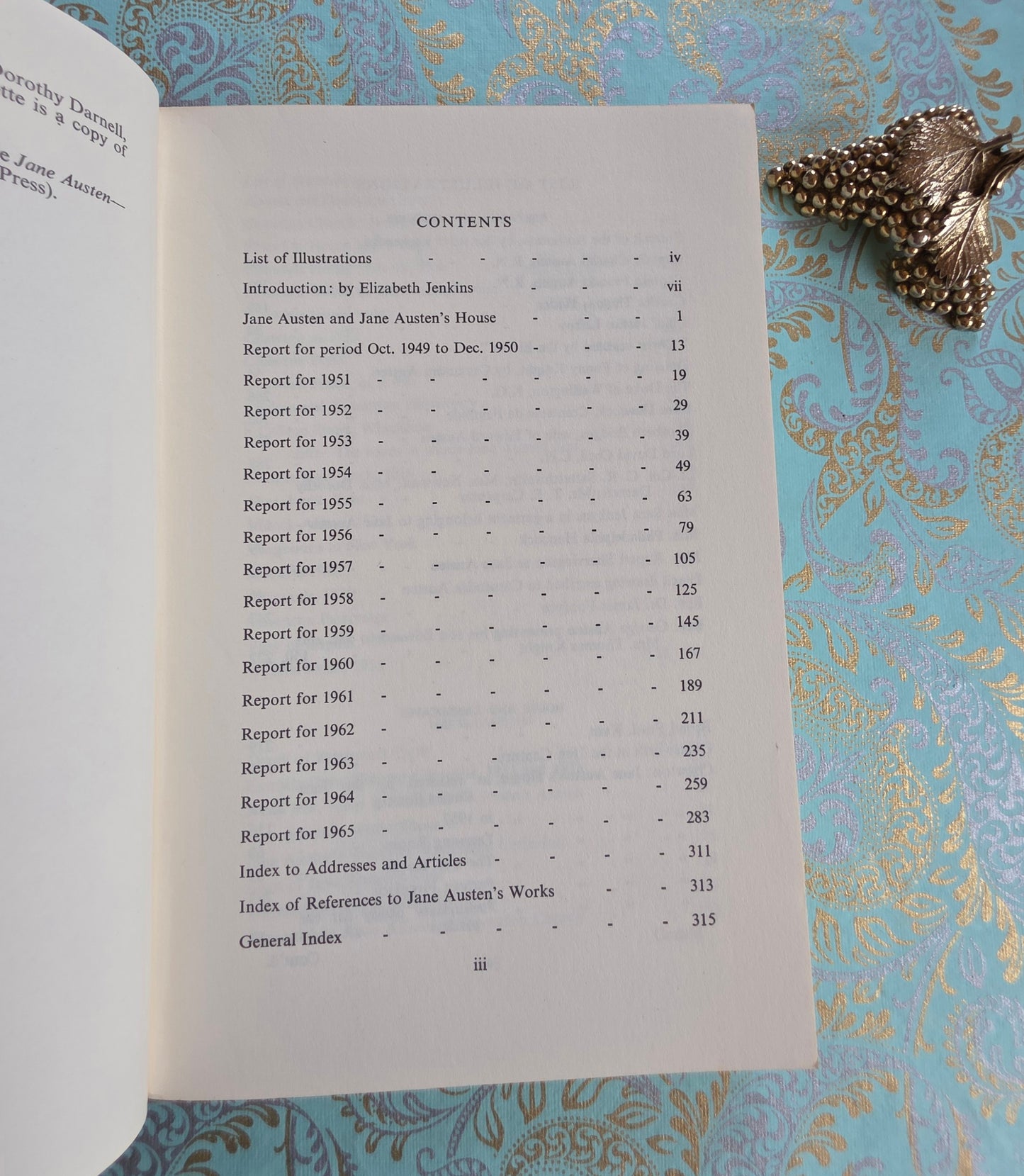 1949-1965 Collected Reports of the Jane Austen Society - Vintage Illustrated Book