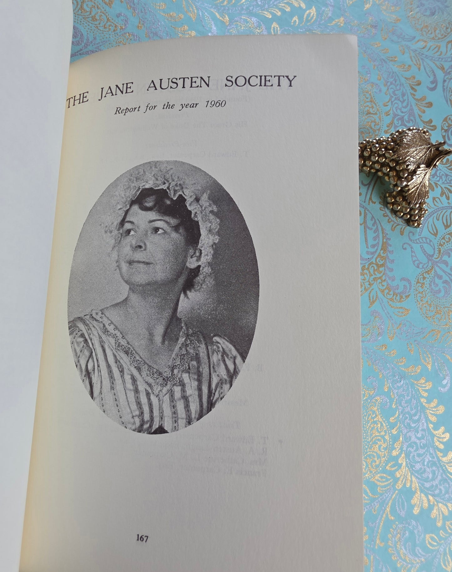 1949-1965 Collected Reports of the Jane Austen Society - Vintage Illustrated Book