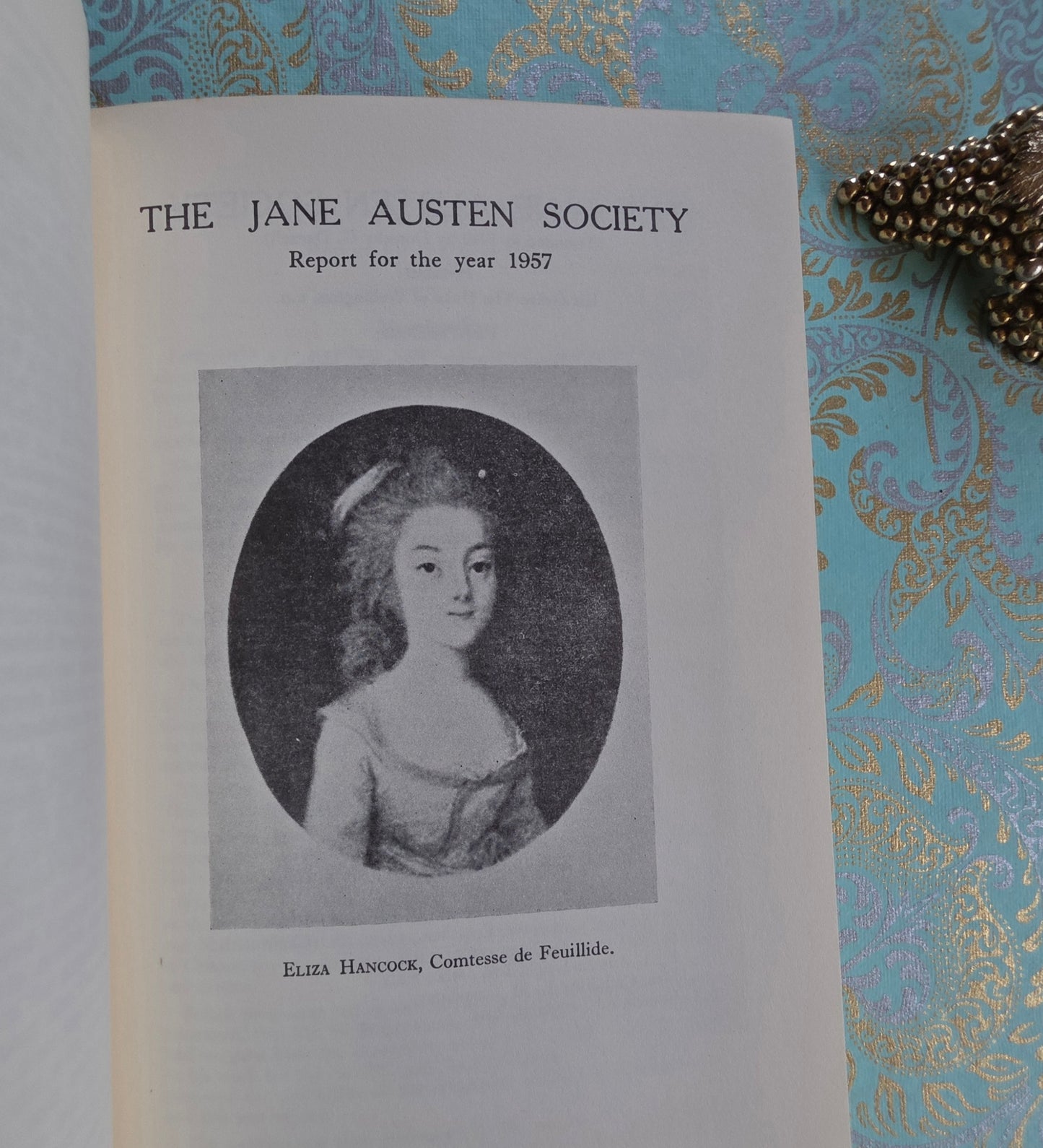1949-1965 Collected Reports of the Jane Austen Society - Vintage Illustrated Book