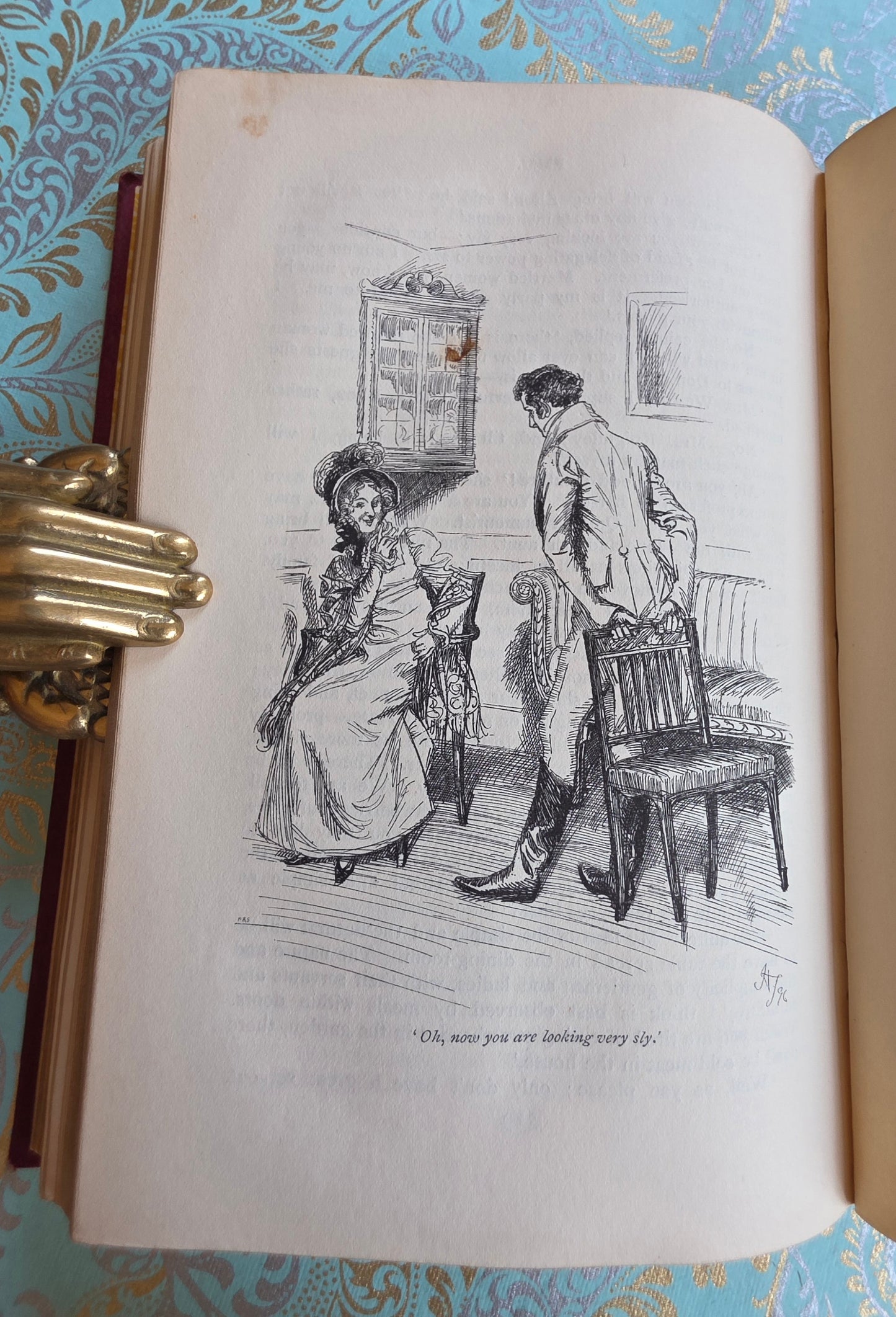 1896 Emma by Jane Austen - Illustrated Antique Book