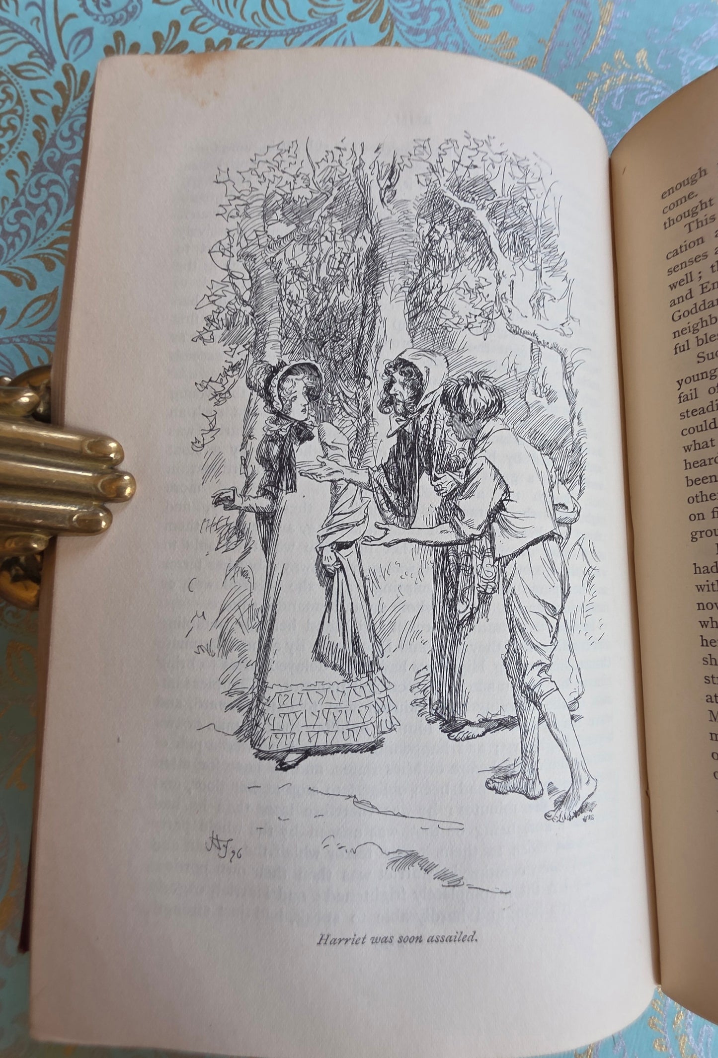 1896 Emma by Jane Austen - Illustrated Antique Book