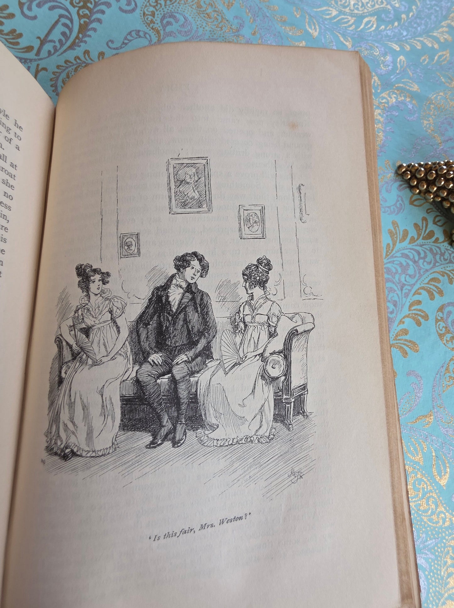 1896 Emma by Jane Austen - Illustrated Antique Book