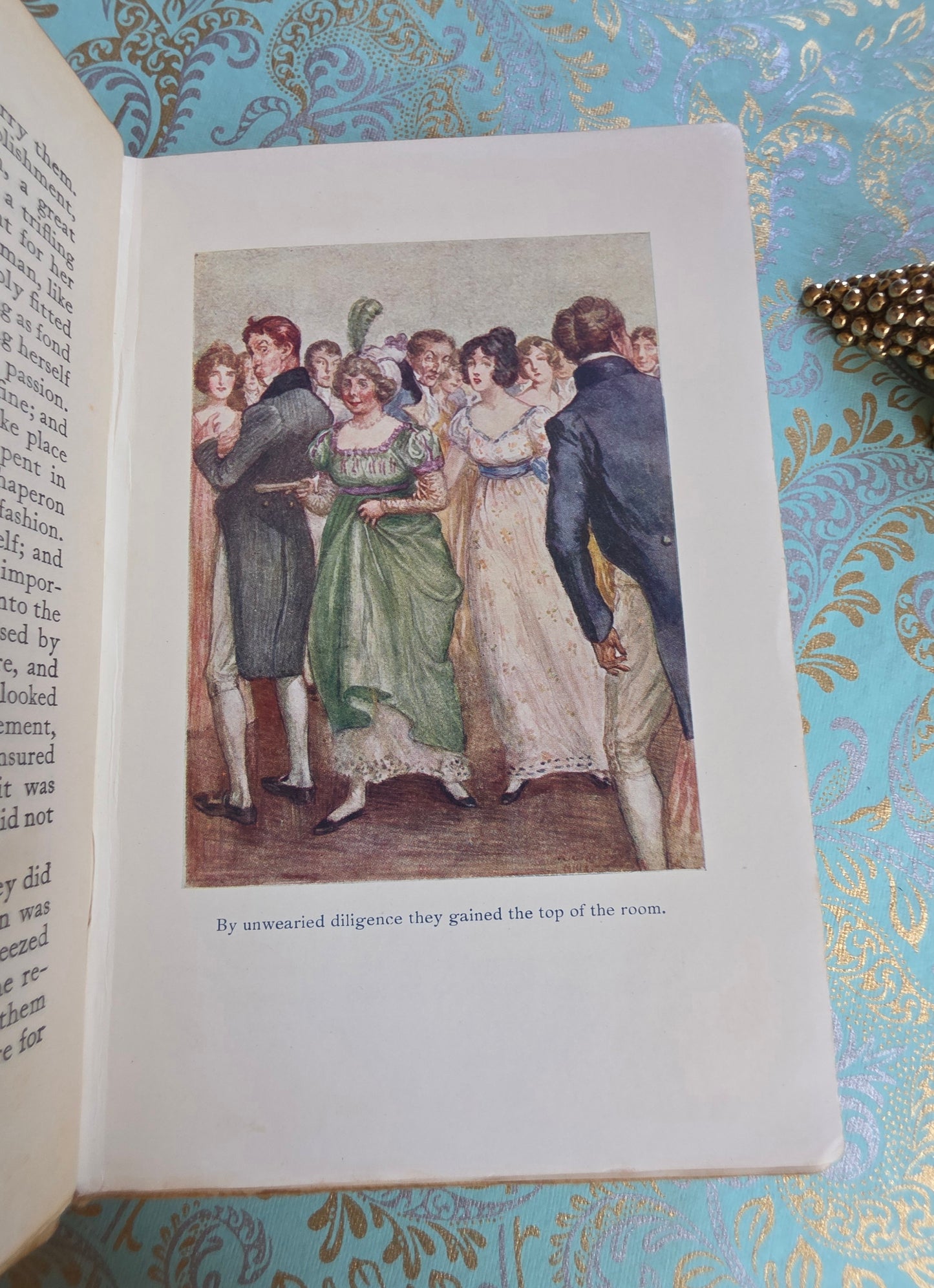 1910 Northanger Abbey by Jane Austen - Illustrated Antique Book