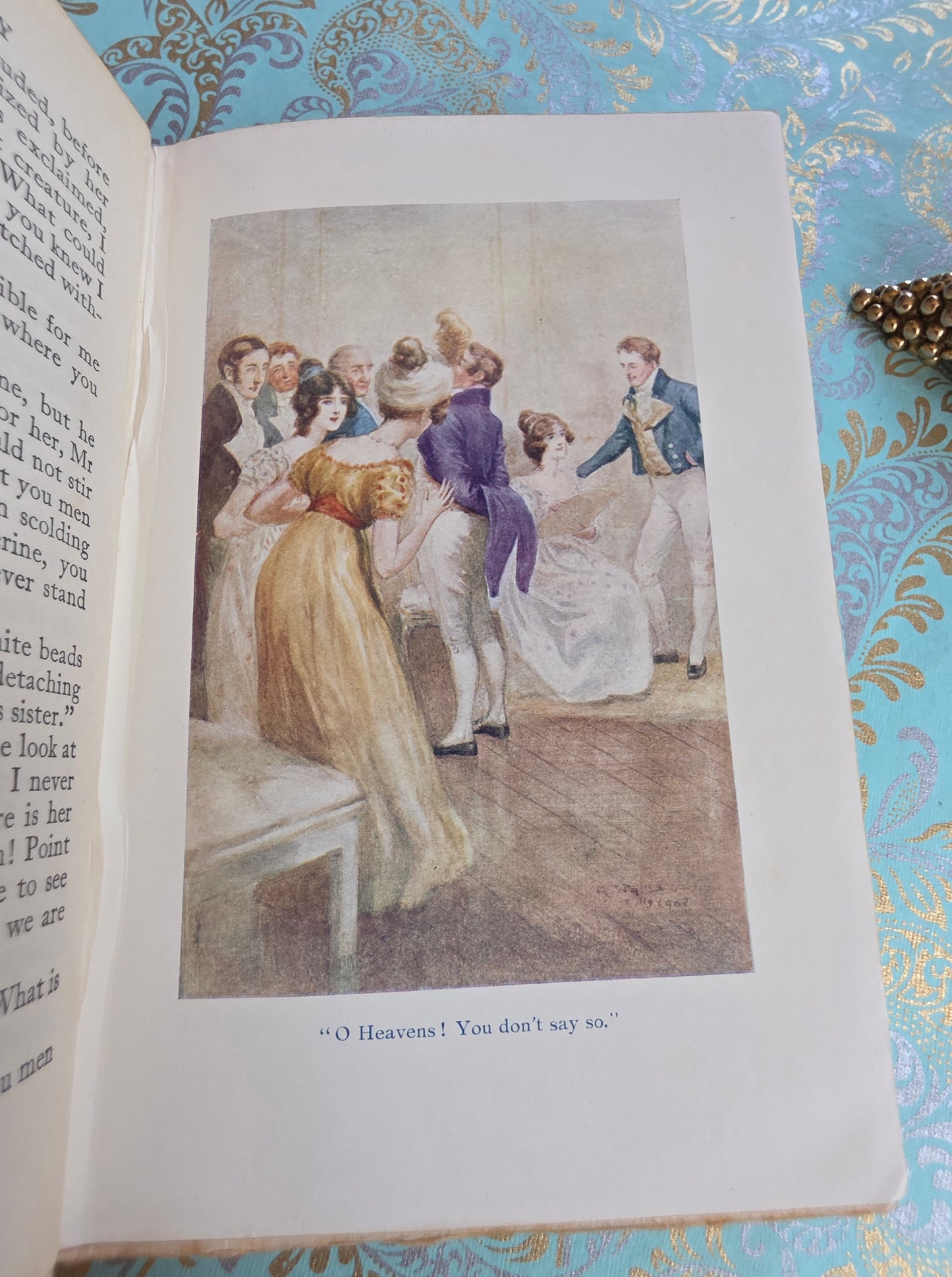 1910 Northanger Abbey by Jane Austen - Illustrated Antique Book