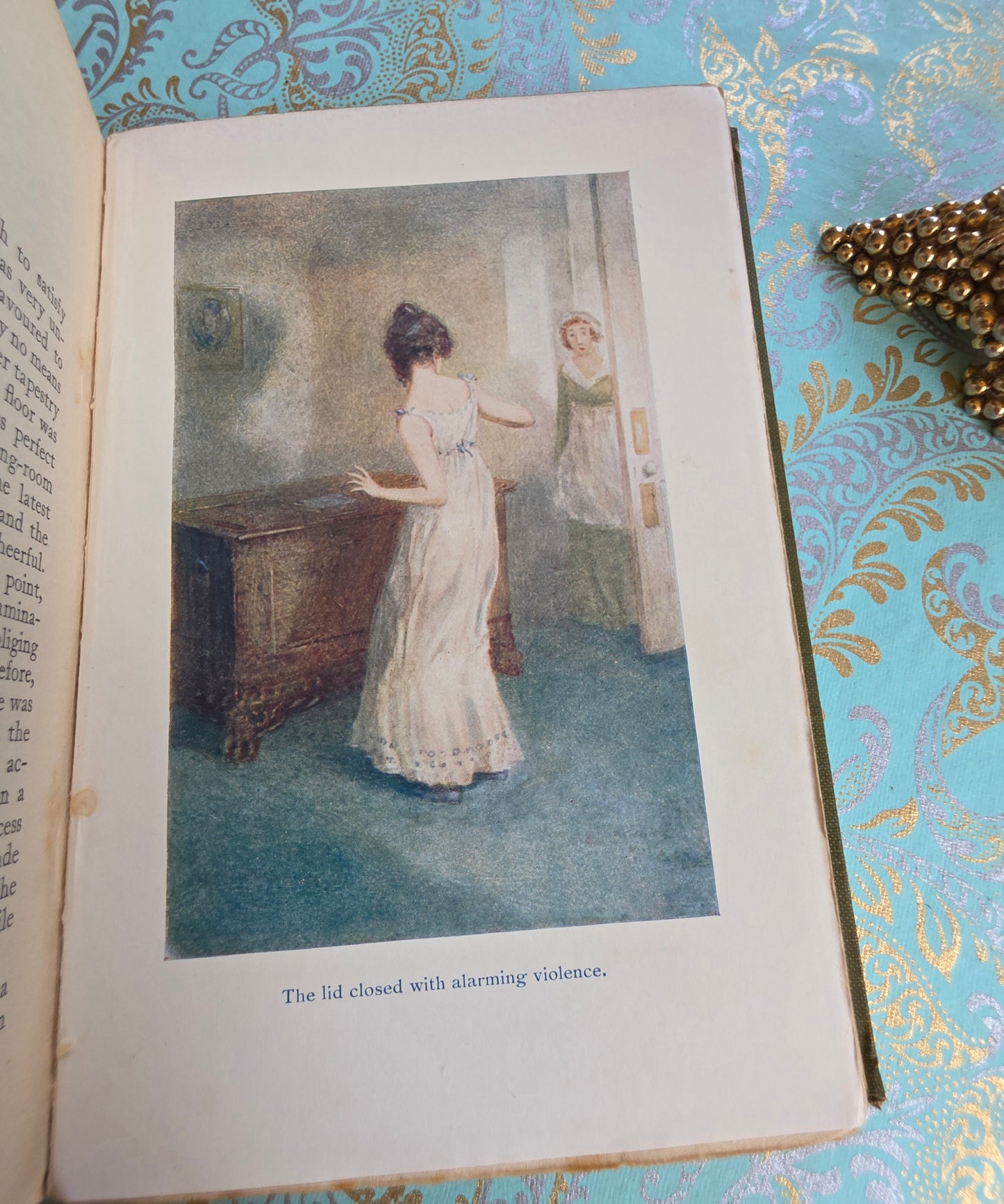 1910 Northanger Abbey by Jane Austen - Illustrated Antique Book