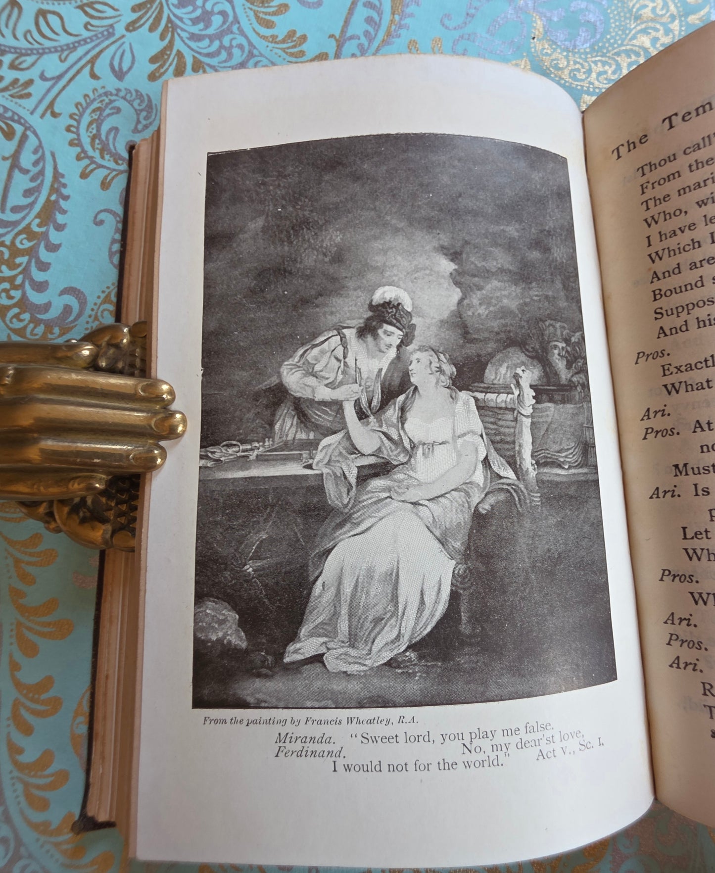 c1928 Shakespearean Comedies - Vintage Leather Bound Pocket-Sized Book