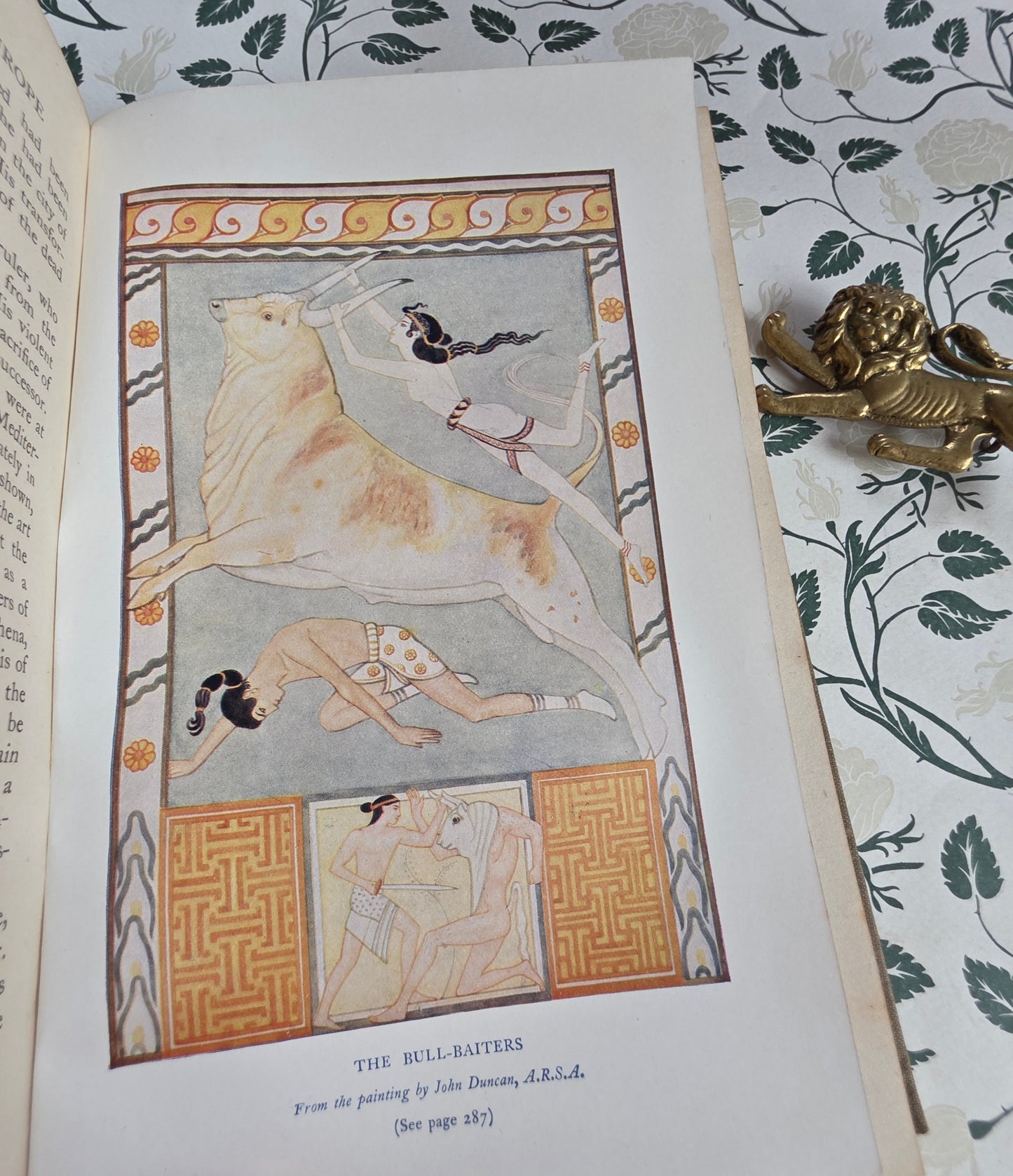 1920 Myths of Crete & Pre-Hellenic Europe by Donald Mackenzie - Illustrated Antique Book