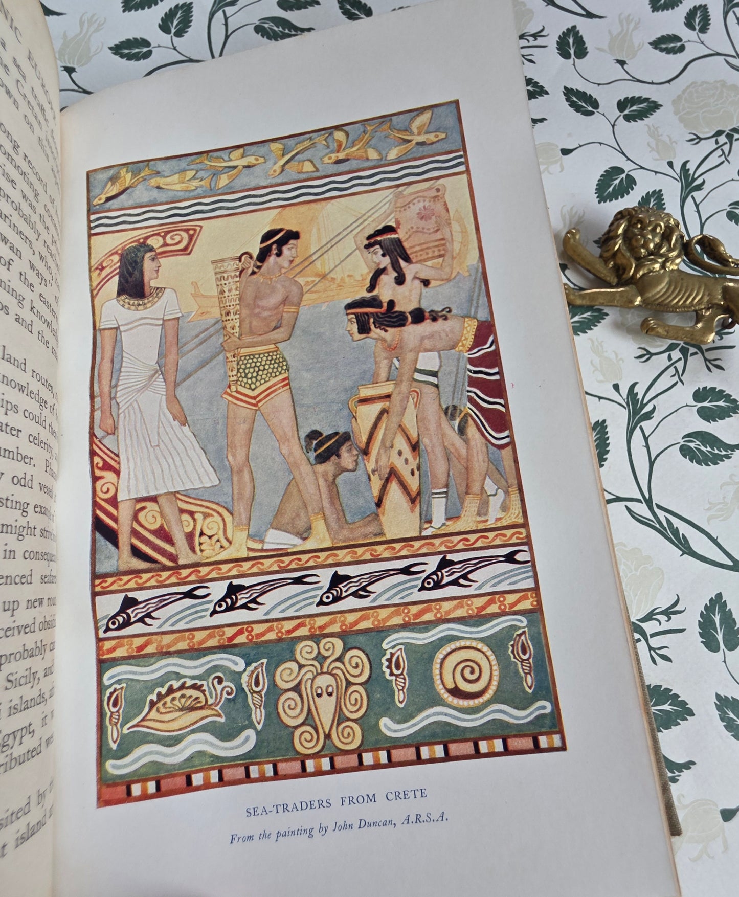 1920 Myths of Crete & Pre-Hellenic Europe by Donald Mackenzie - Illustrated Antique Book