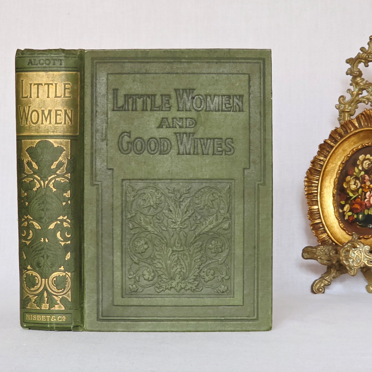 1903 Little Women and Good Wives by Louisa May Alcott - Antique Book