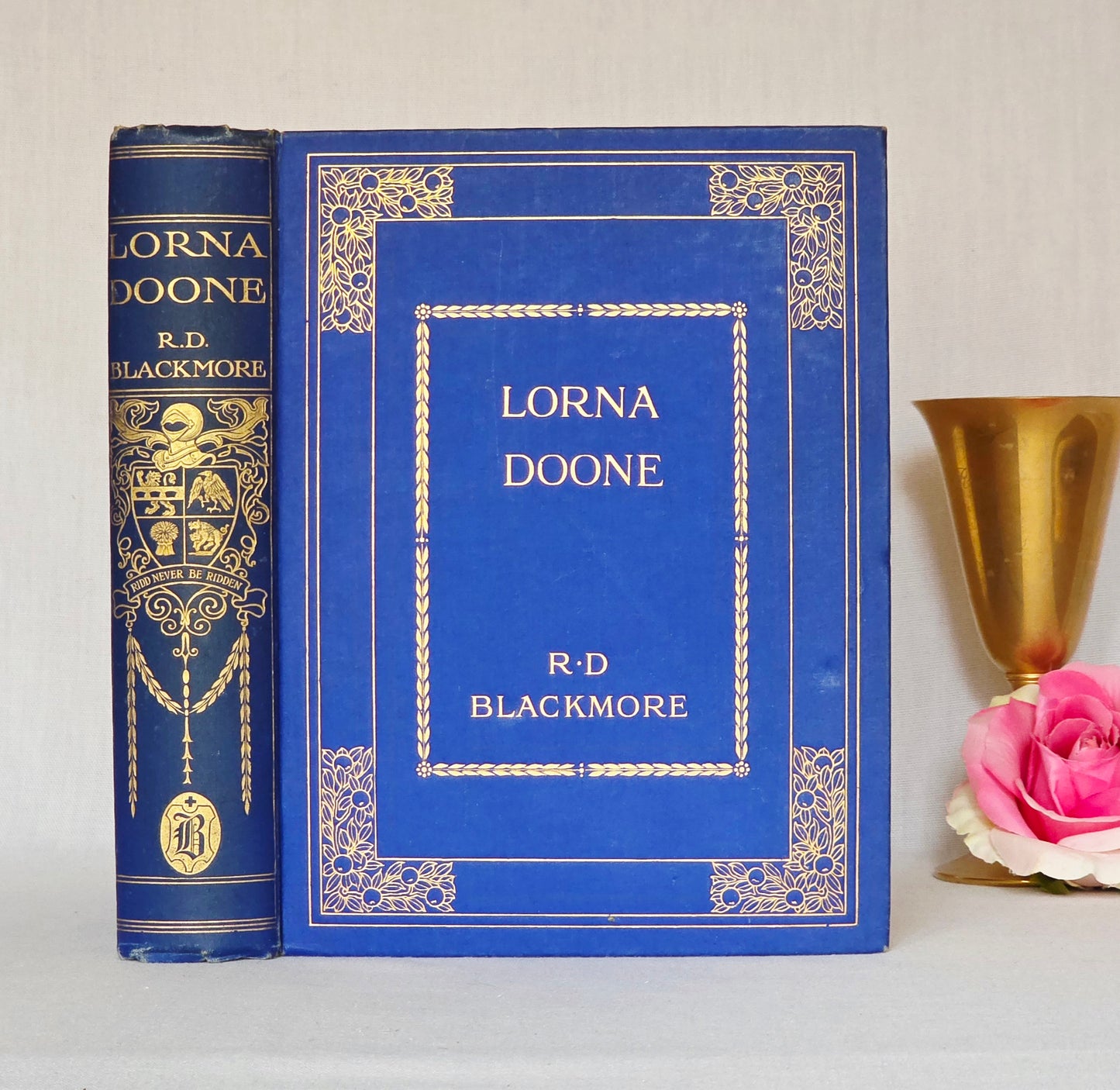 1930 Lorna Doone by RD Blackmore - Large Illustrated Antique Book