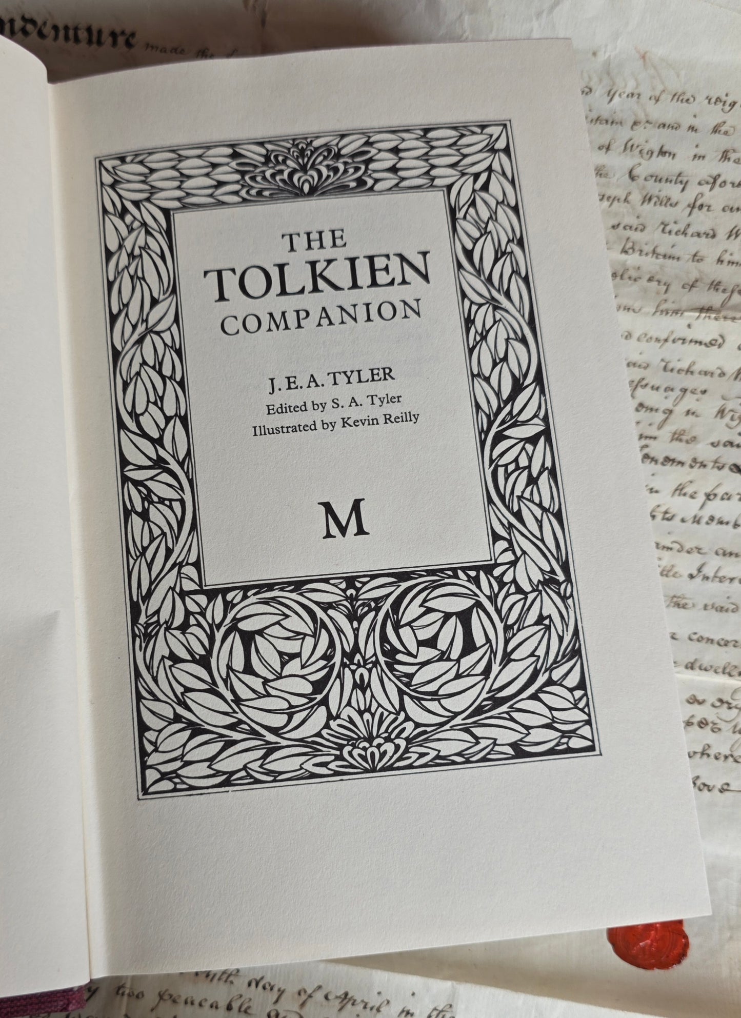 1976 Hardback Edition of The Tolkien Companion - Vintage Book