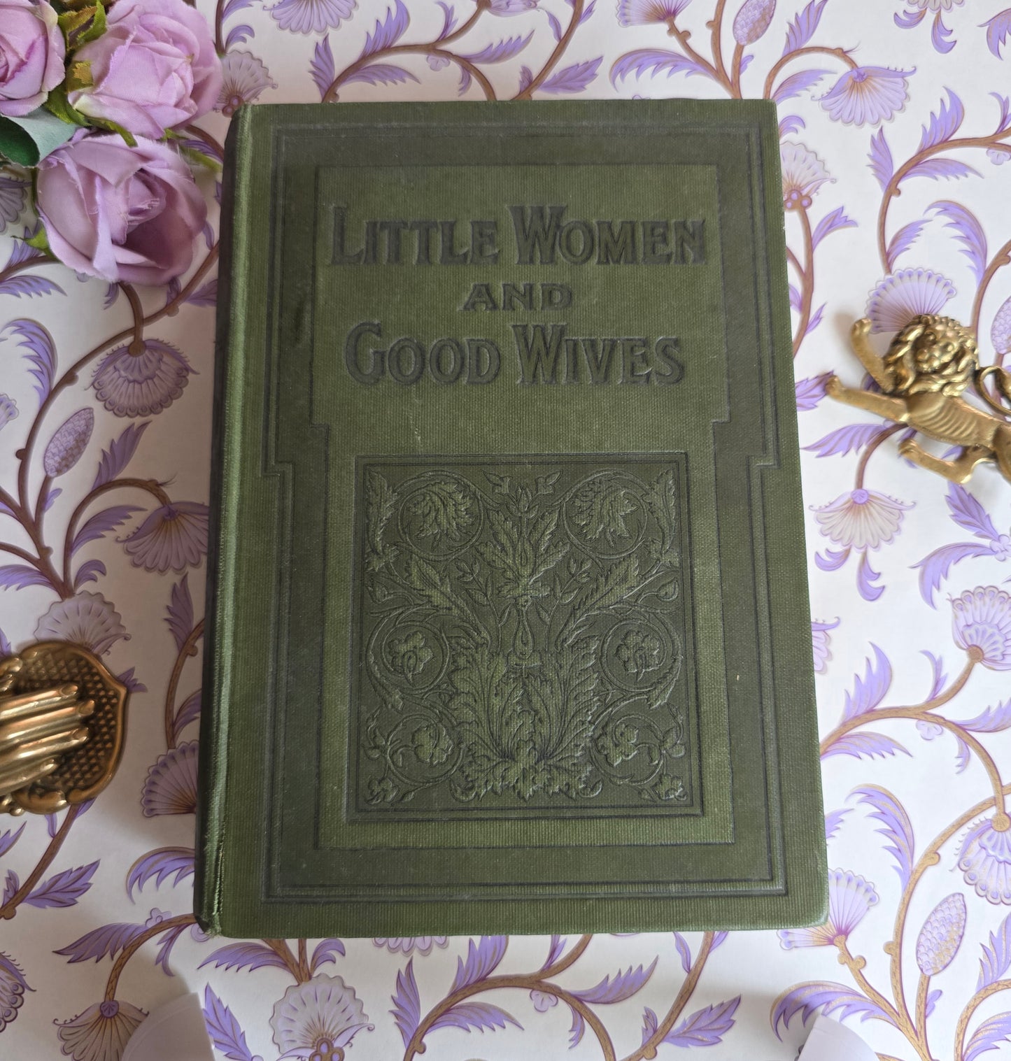 1903 Little Women and Good Wives by Louisa May Alcott - Antique Book