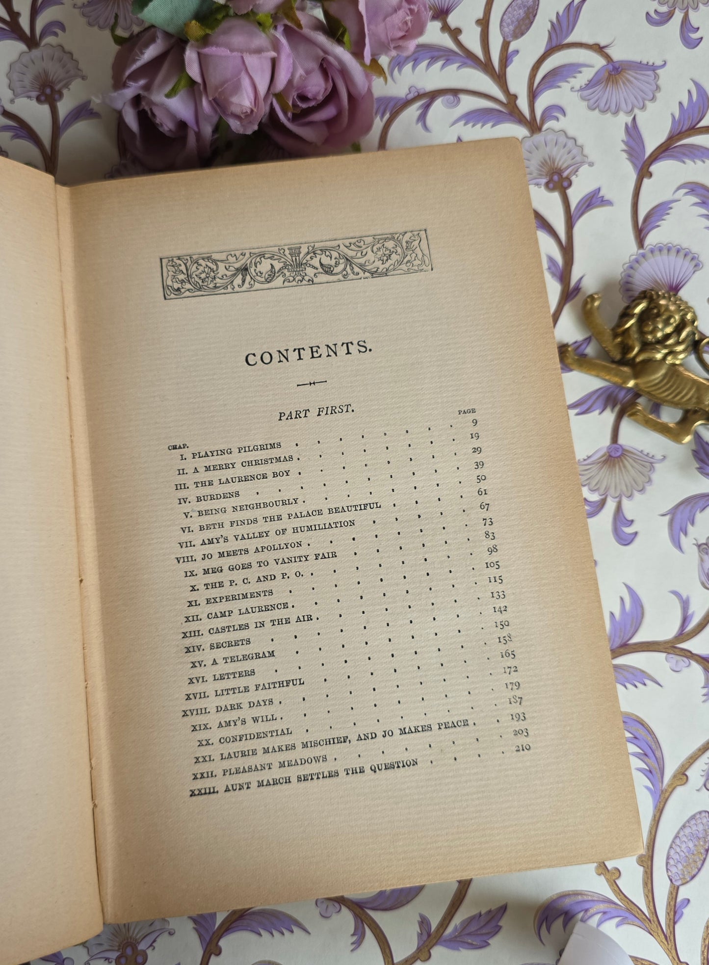 1903 Little Women and Good Wives by Louisa May Alcott - Antique Book