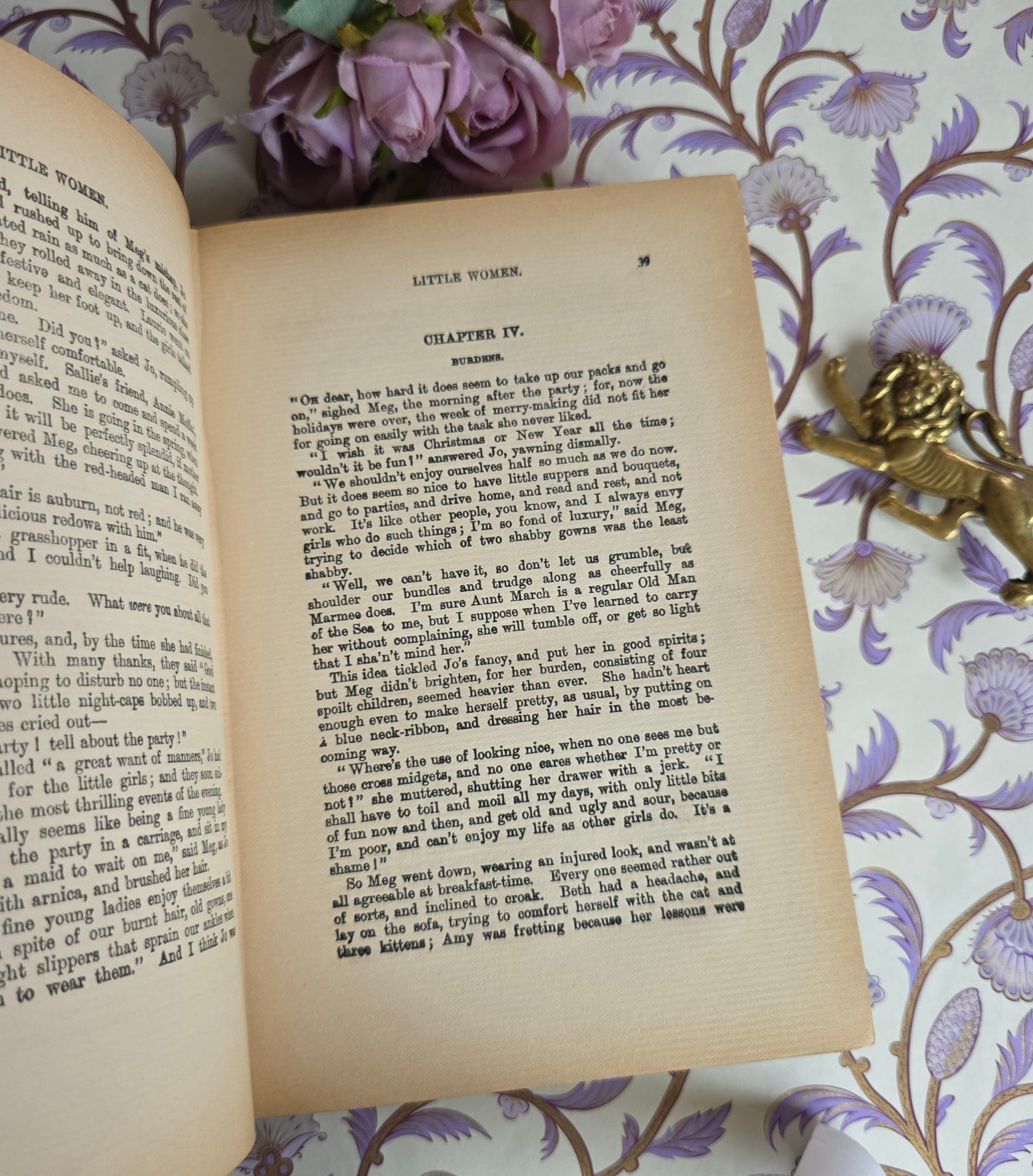 1903 Little Women and Good Wives by Louisa May Alcott - Antique Book